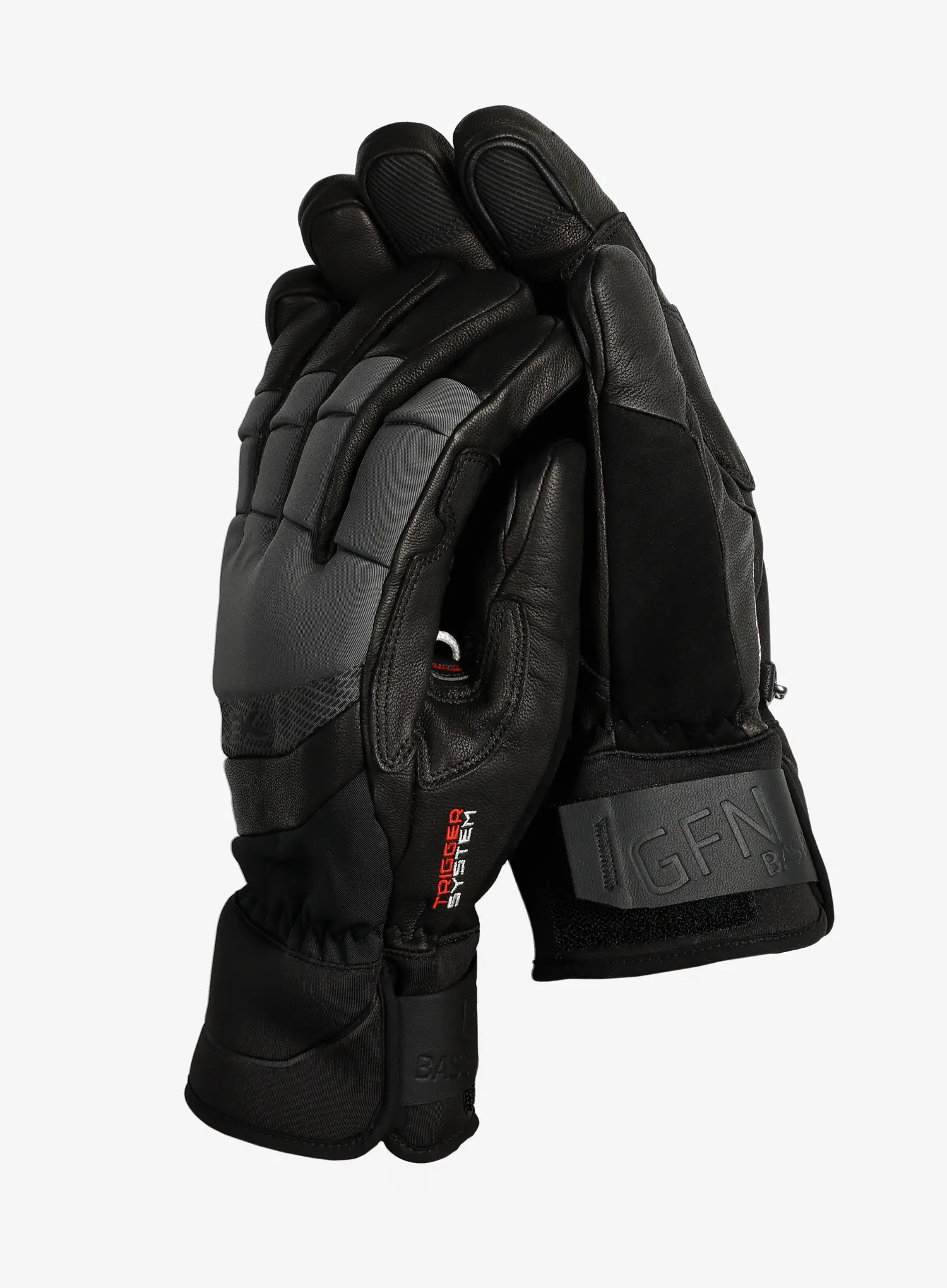 Skijaške rukavice Leki Griffin Base 3D - black/graphite