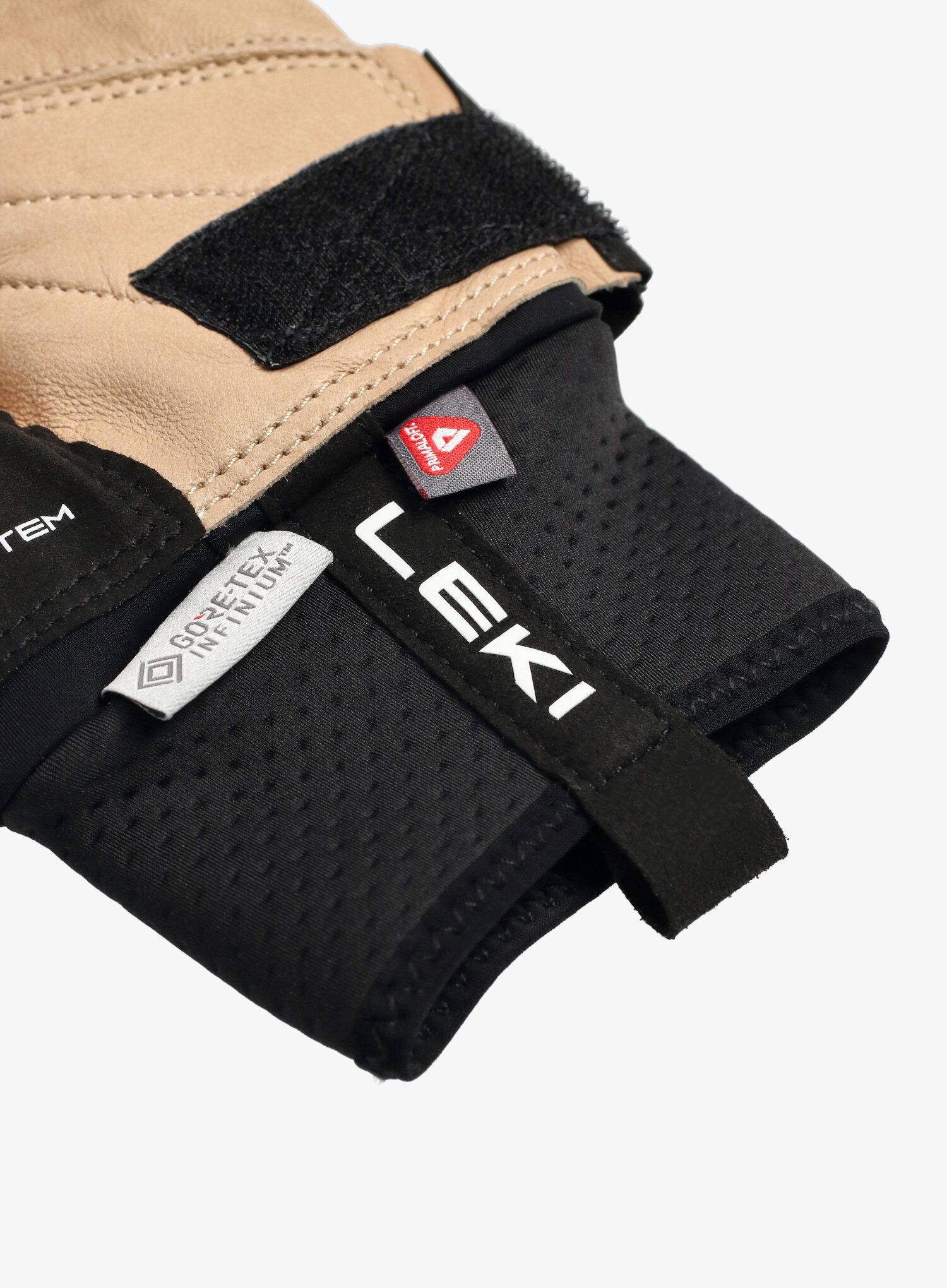 Skijaške rukavice Leki PRC Premium ThermoPlus Shark - black/sand