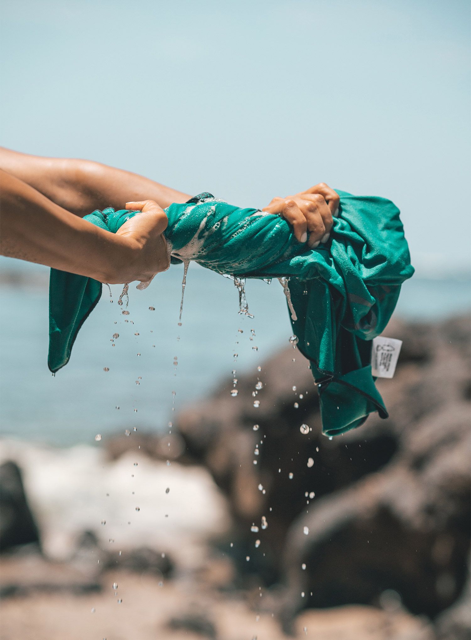 Brzosušeći ručnik Lifeventure Recycled SoftFibre Trek Towel XL - teal