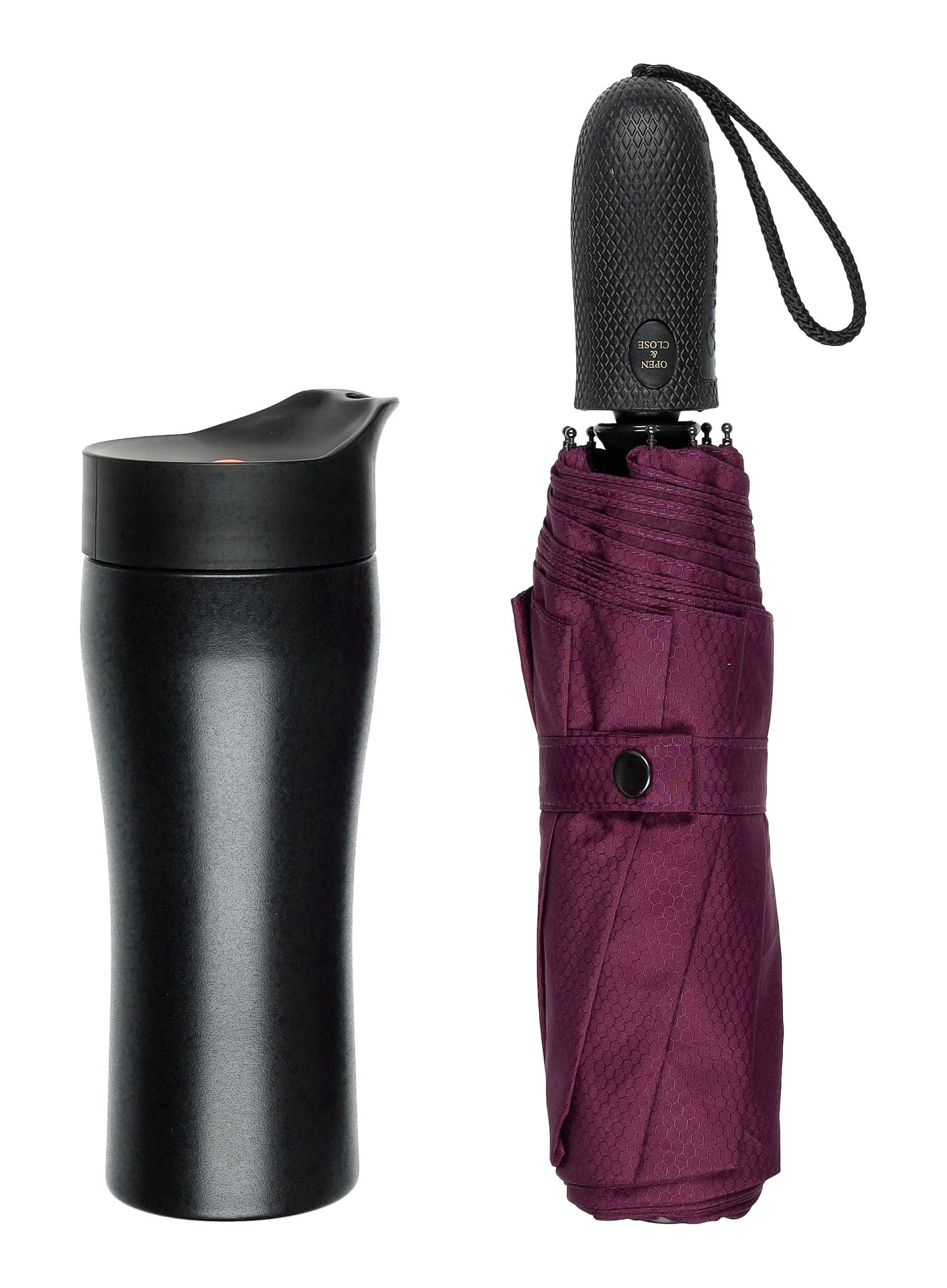 Kišobran Lifeventure Trek Umbrella Medium - purple