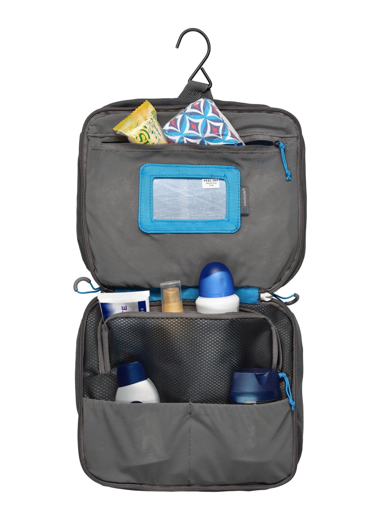 Toaletna torbica Lifeventure Wash Bag Large - grey