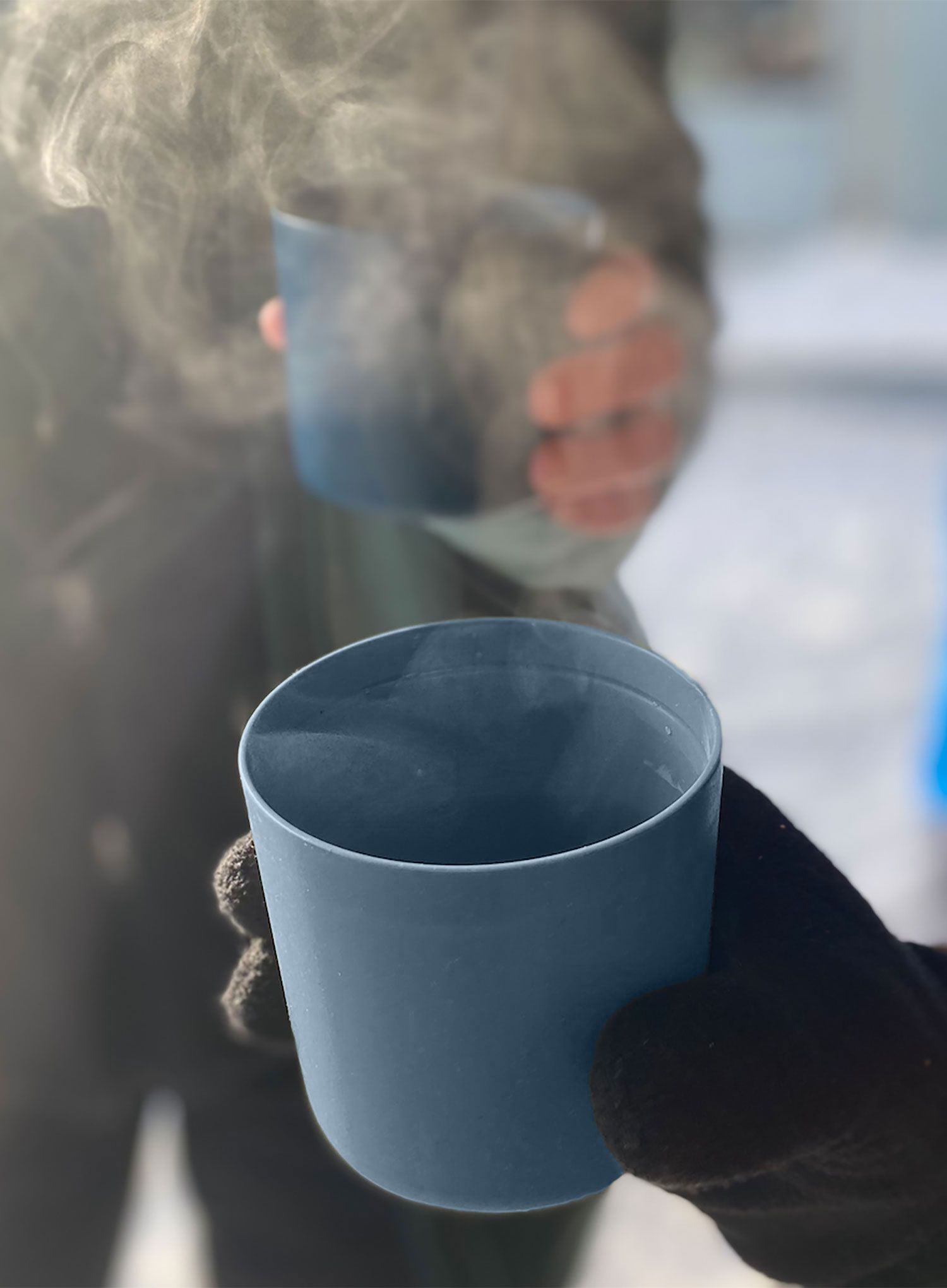 Putna šalica Light My Fire MyCup & Lid Short (0,25 l) - hazyblue