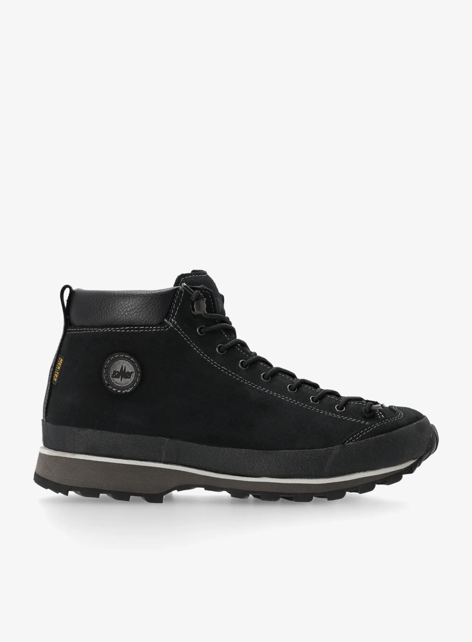 Ženske cipele Lomer Bio Naturale Mid MTX Suede - offblack