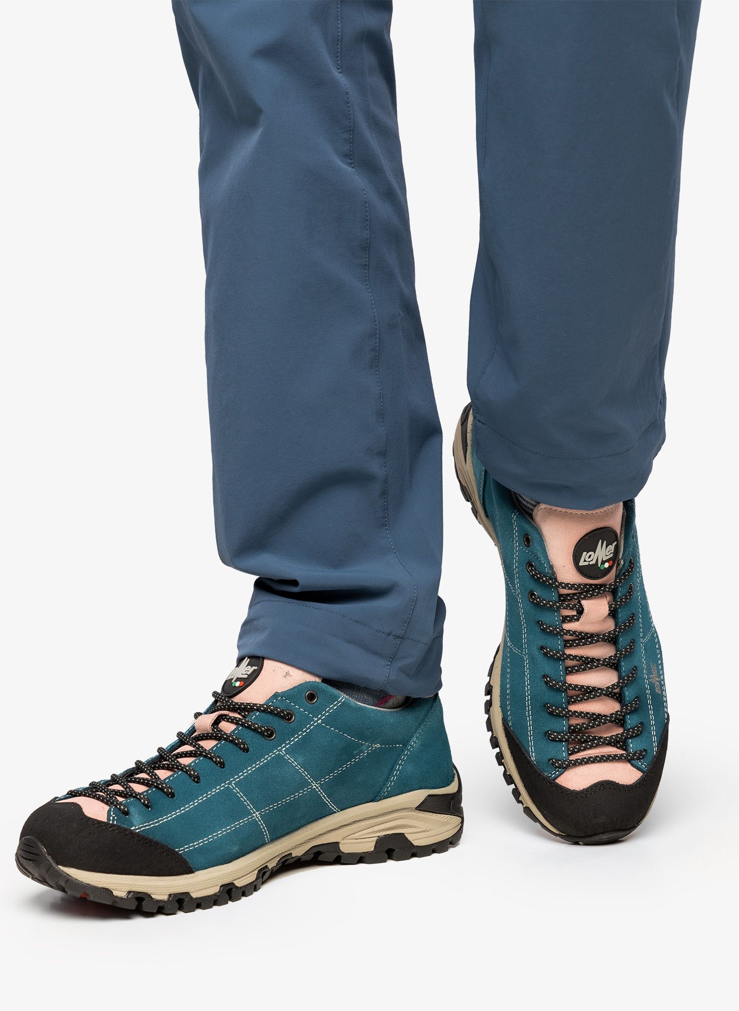 Ženske outdoor cipele Lomer Maipos Suede MTX - petrol/lotus
