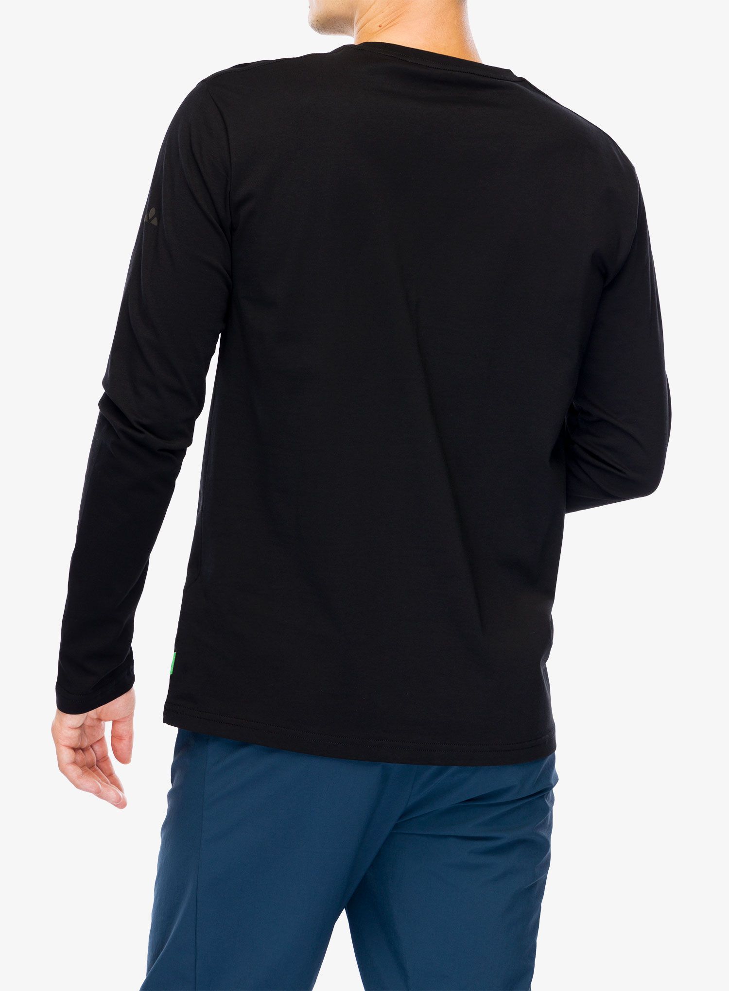Majica dugih rukava Vaude Logo LS T-Shirt - black