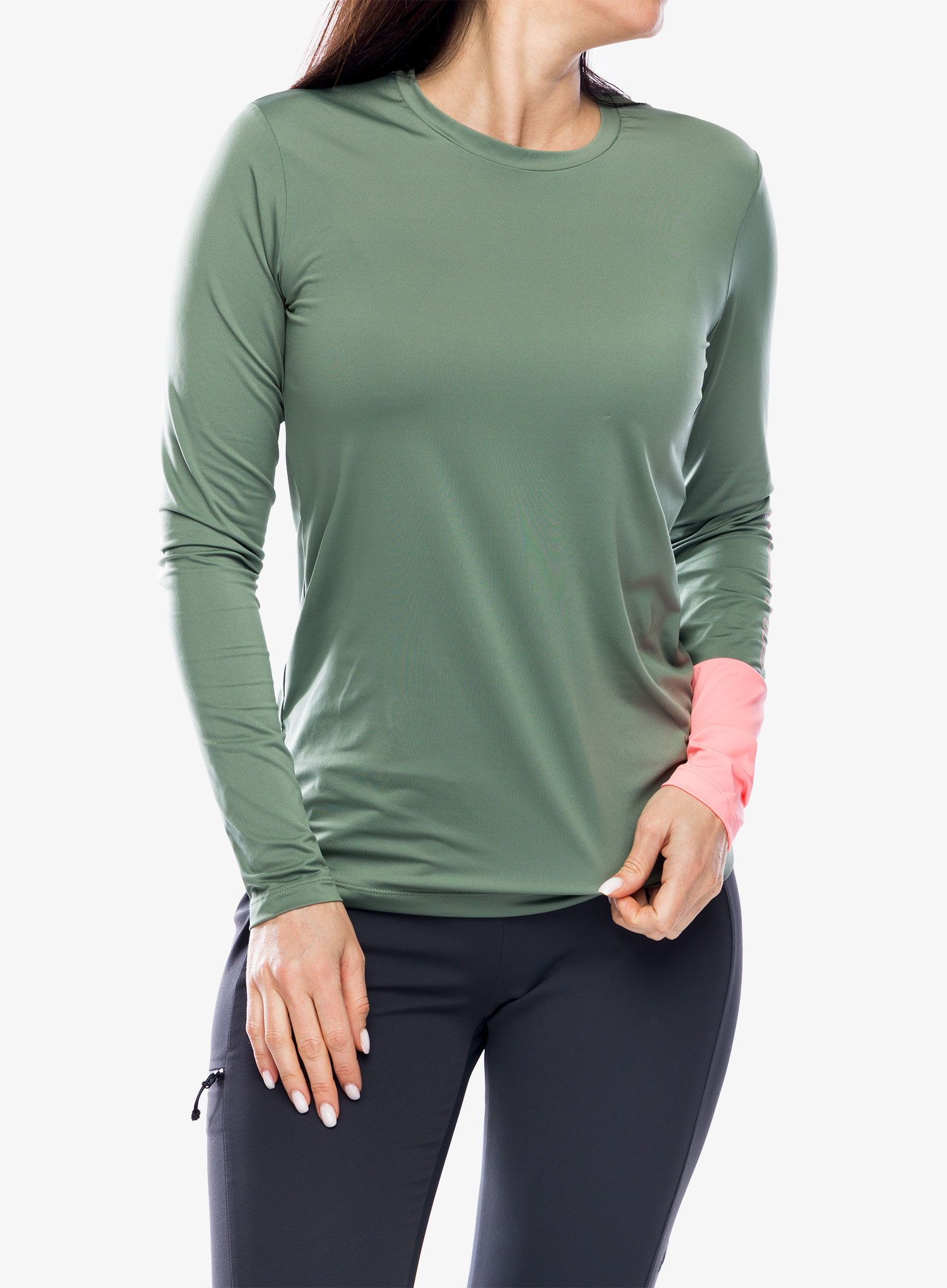 Ženski longsleeve CMP Fetta - salvia