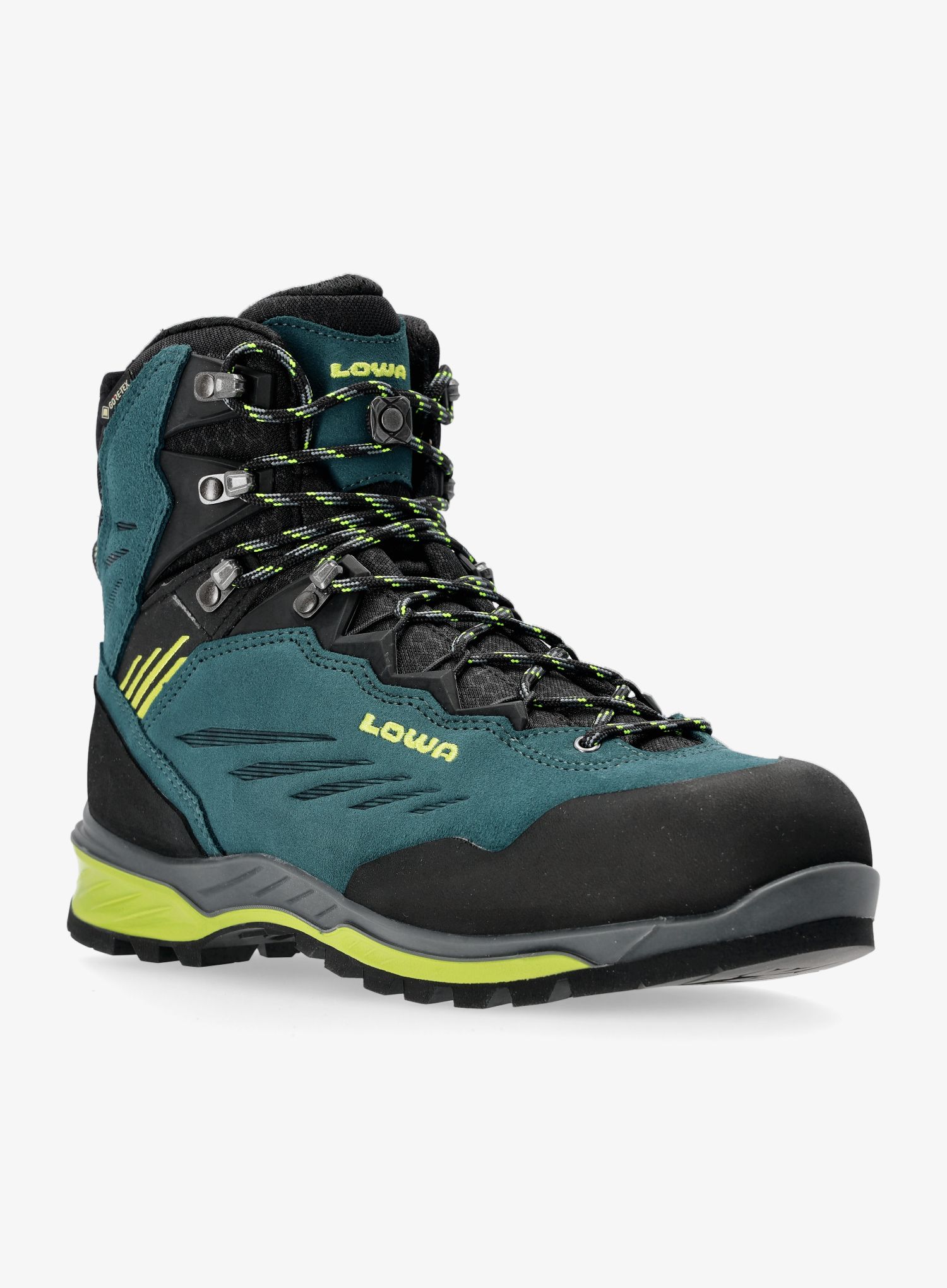 Alpinističke cipele Lowa Cadin II GTX Mid - steel blue/lime