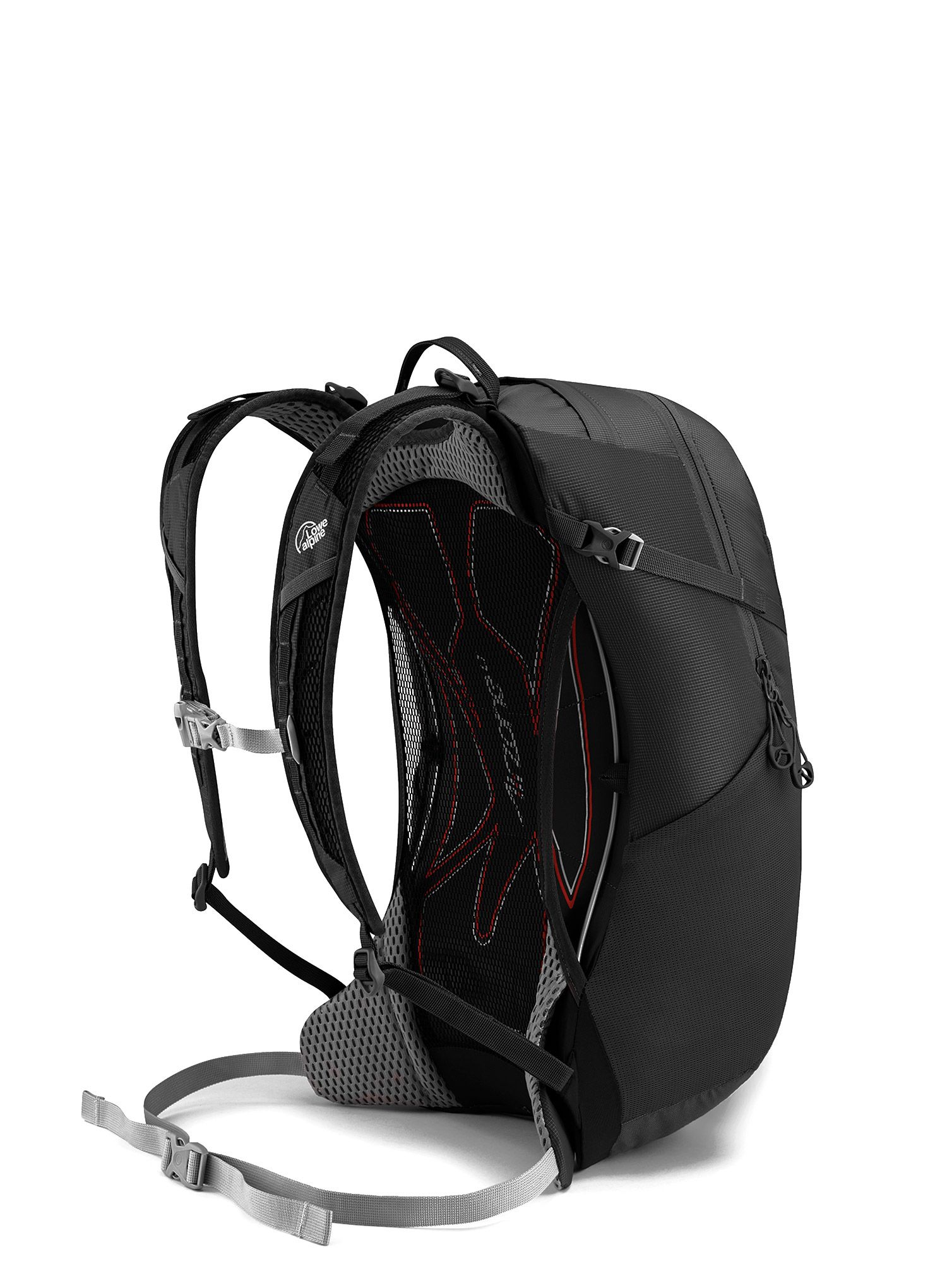 Ruksak s odstojnom mrežom Lowe Alpine AirZone Active 22 - black