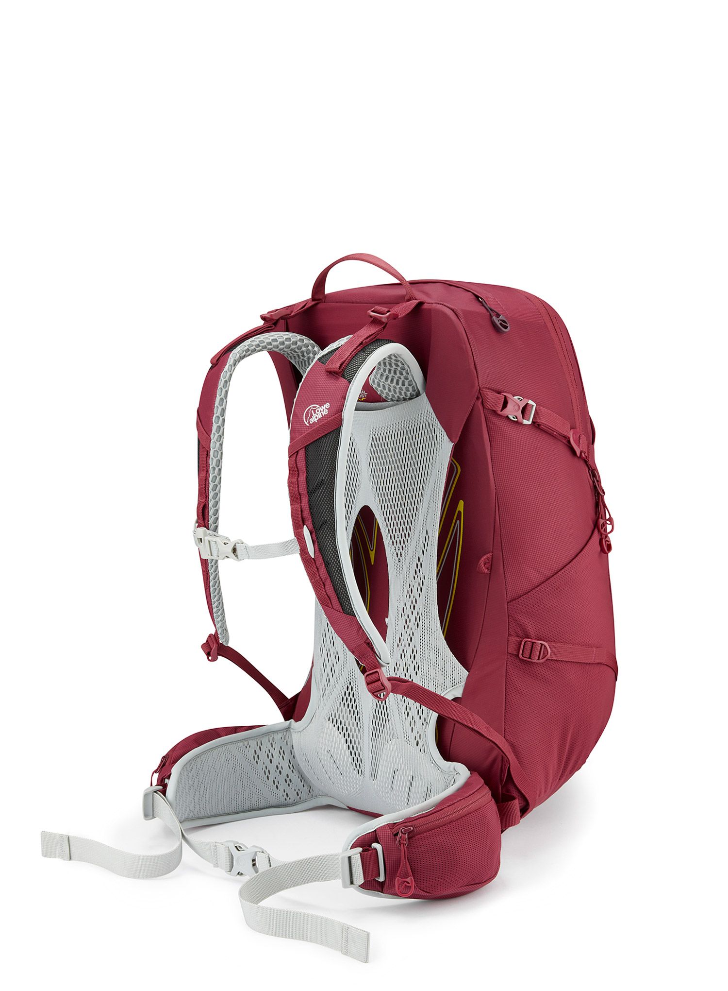 Ruksak s odstojnom mrežom Lowe Alpine AirZone Trek ND 26 - raspberry