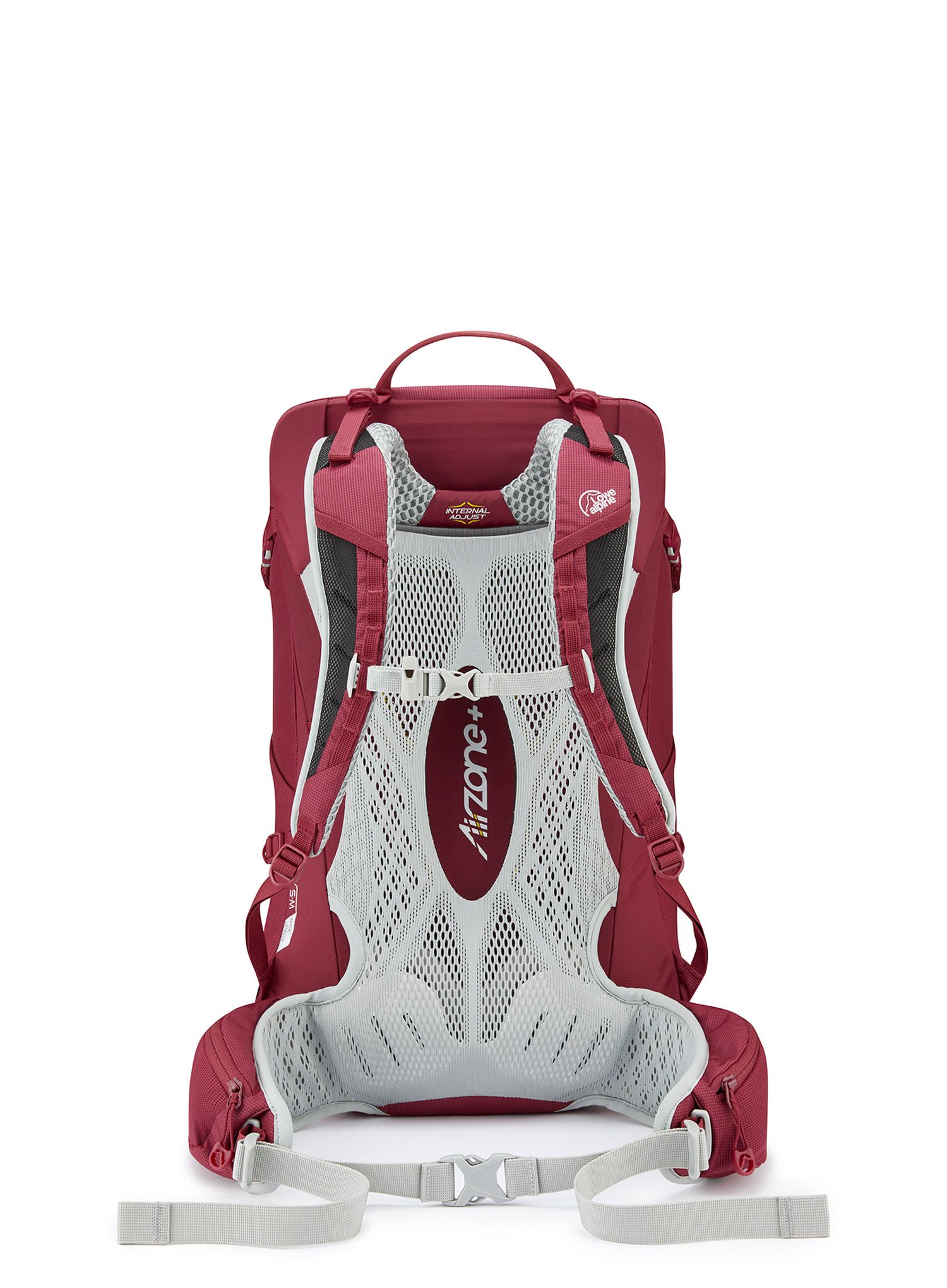 Ruksak s odstojnom mrežom Lowe Alpine AirZone Trek ND 26 - raspberry