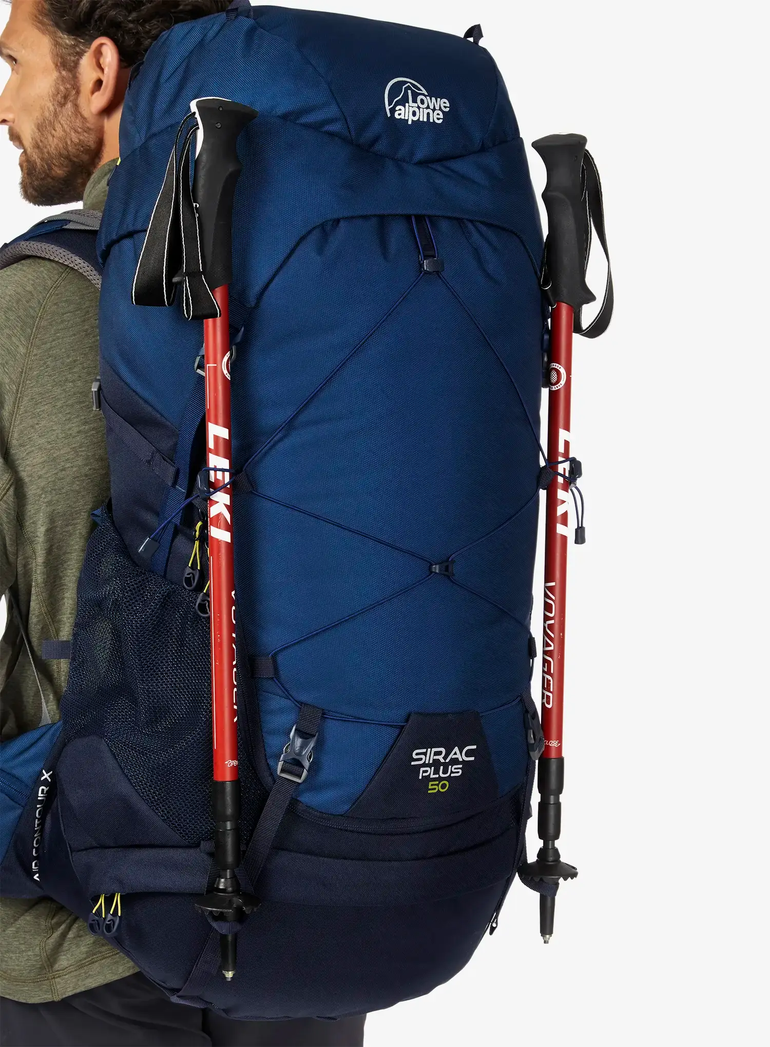 Trekking ruksak Lowe Alpine Sirac Plus 50 - deep ink/ink