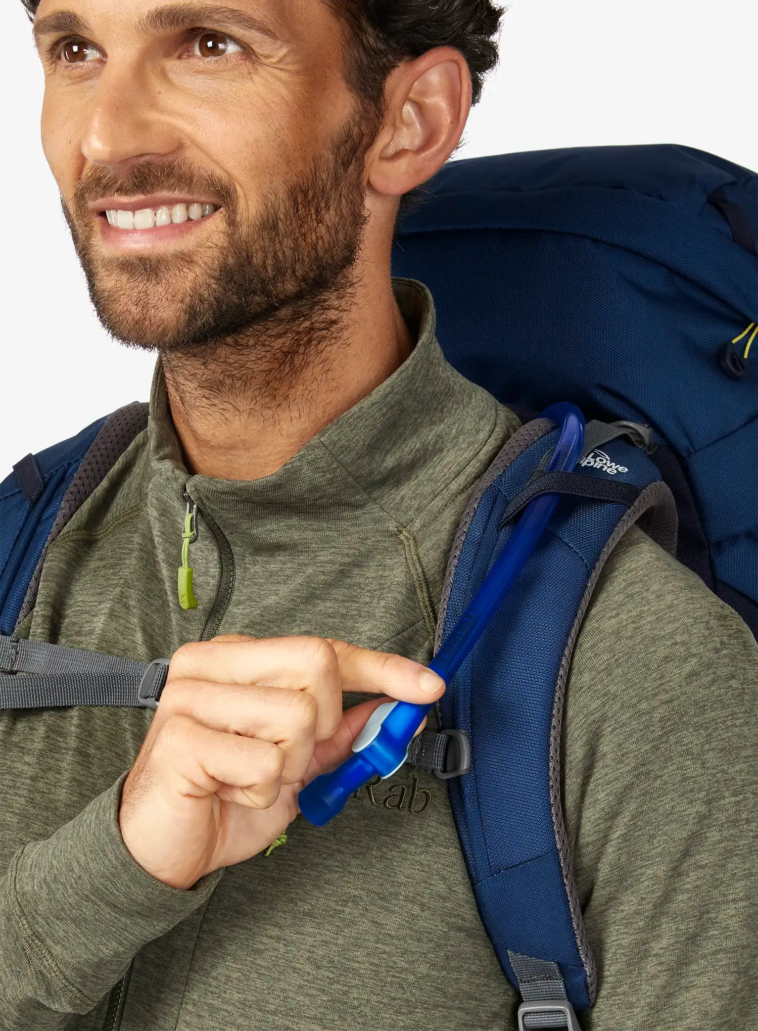 Trekking ruksak Lowe Alpine Sirac Plus 50 - deep ink/ink