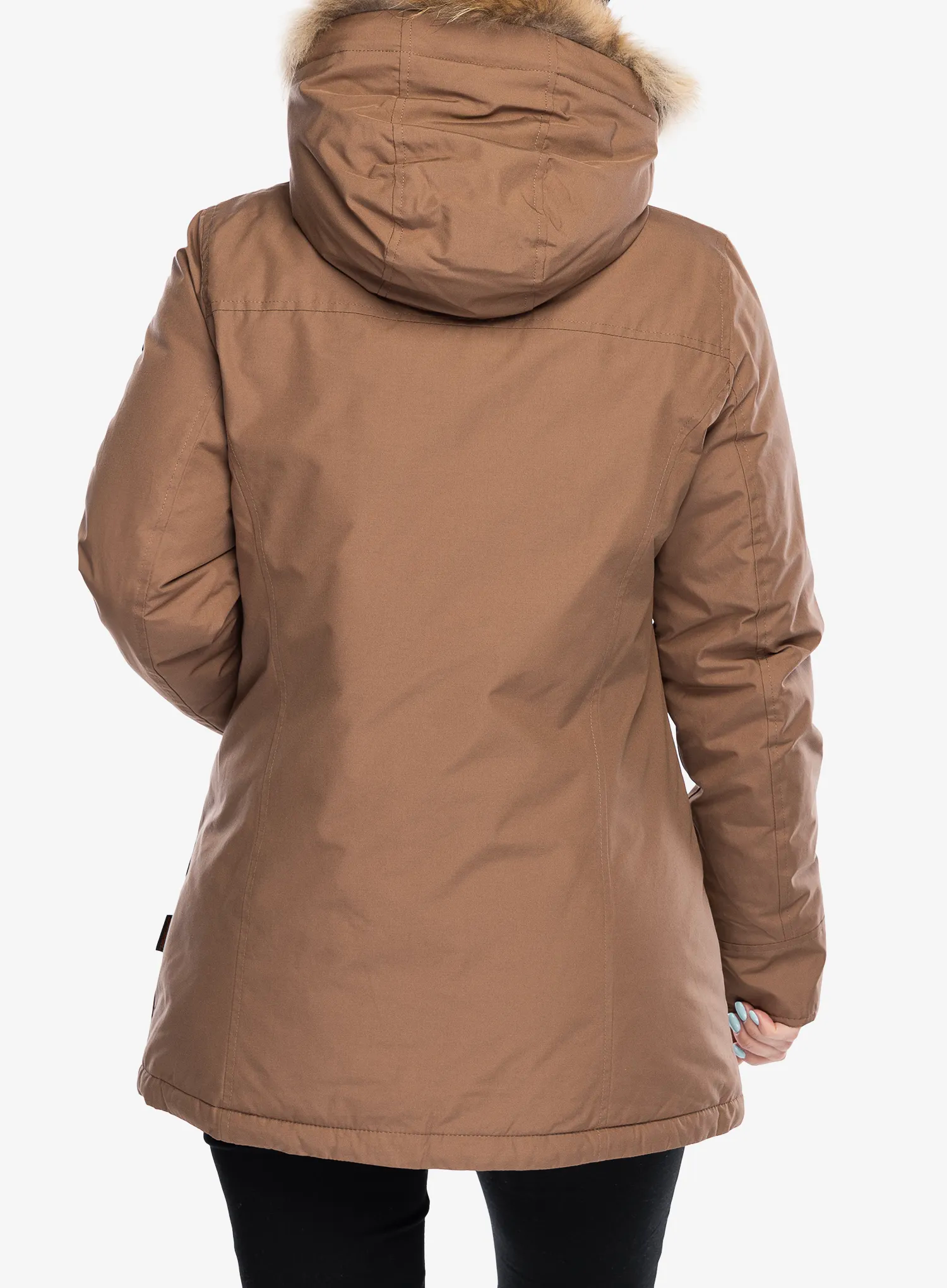 Ženski kaput Lumberjack Alaska - light brown