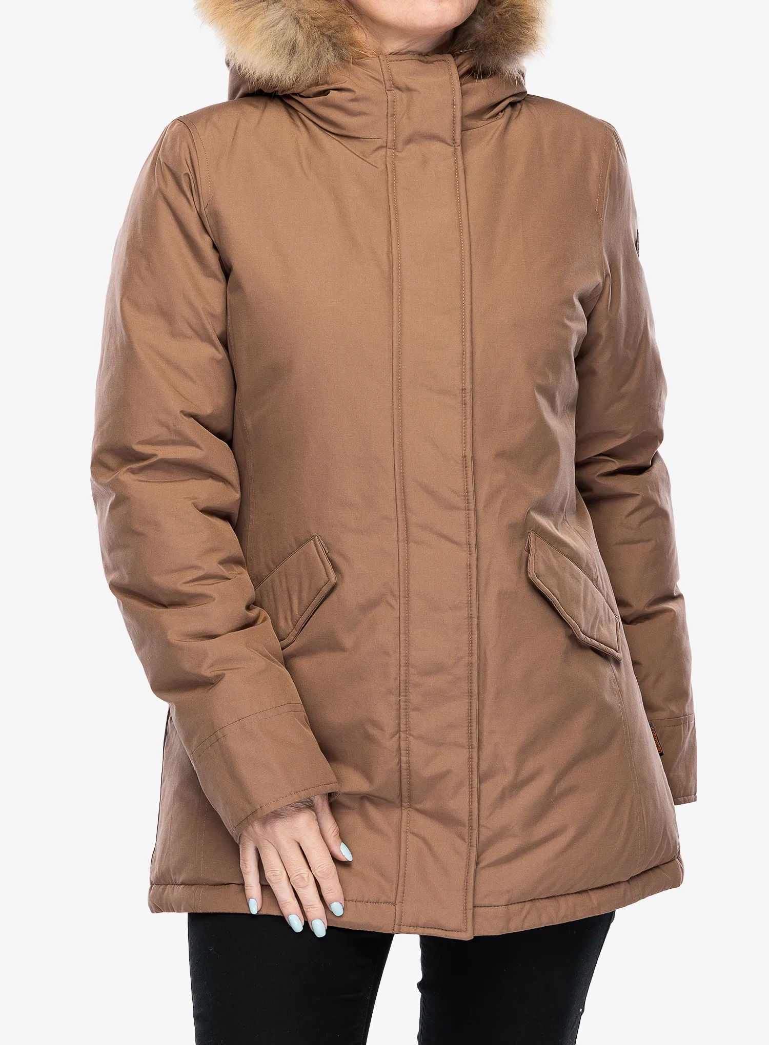 Ženski kaput Lumberjack Alaska - light brown