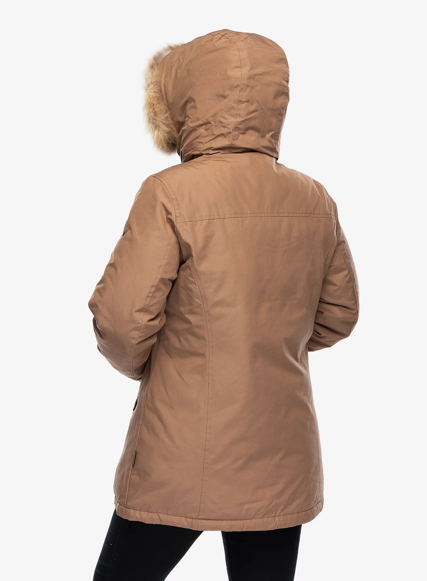 Ženski kaput Lumberjack Alaska - light brown