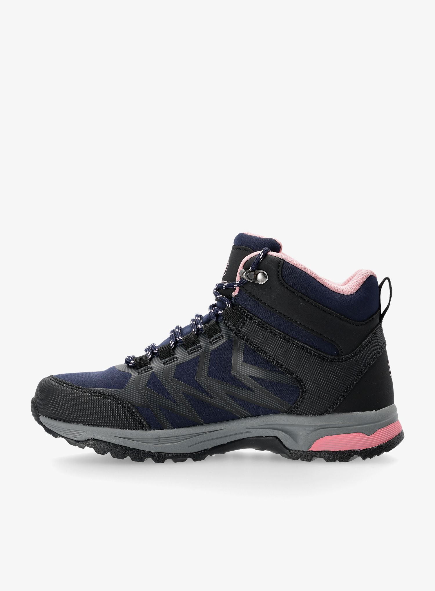 Visoke ženske planinarske cipele Lumberjack Stowe - navy blue/black