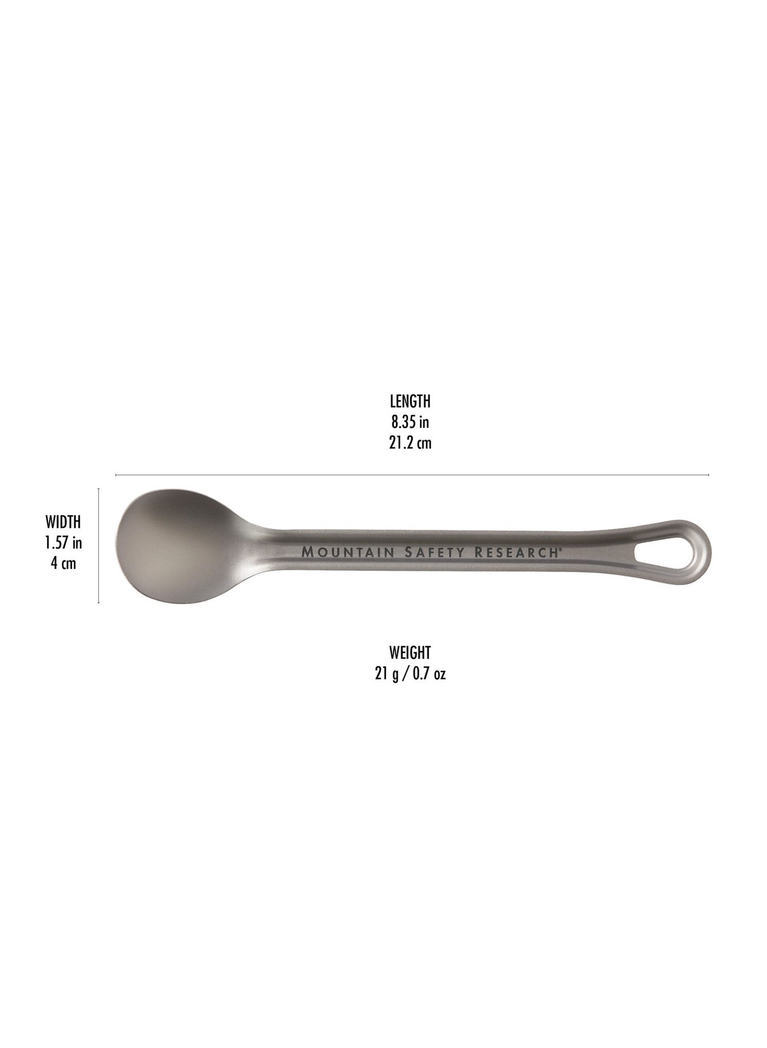 Žlica MSR Titan Long Spoon
