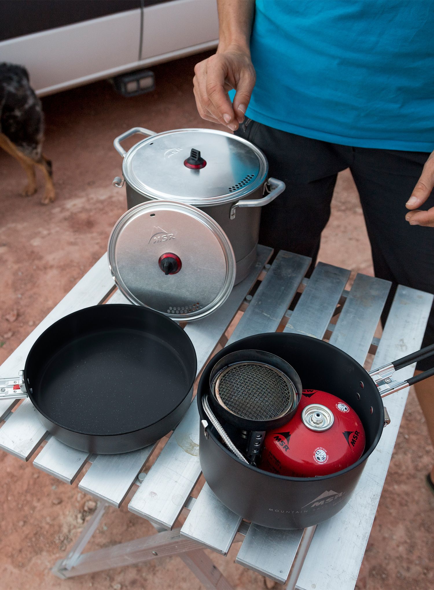 Putno kuhalo MSR WindBurner Group Stove System