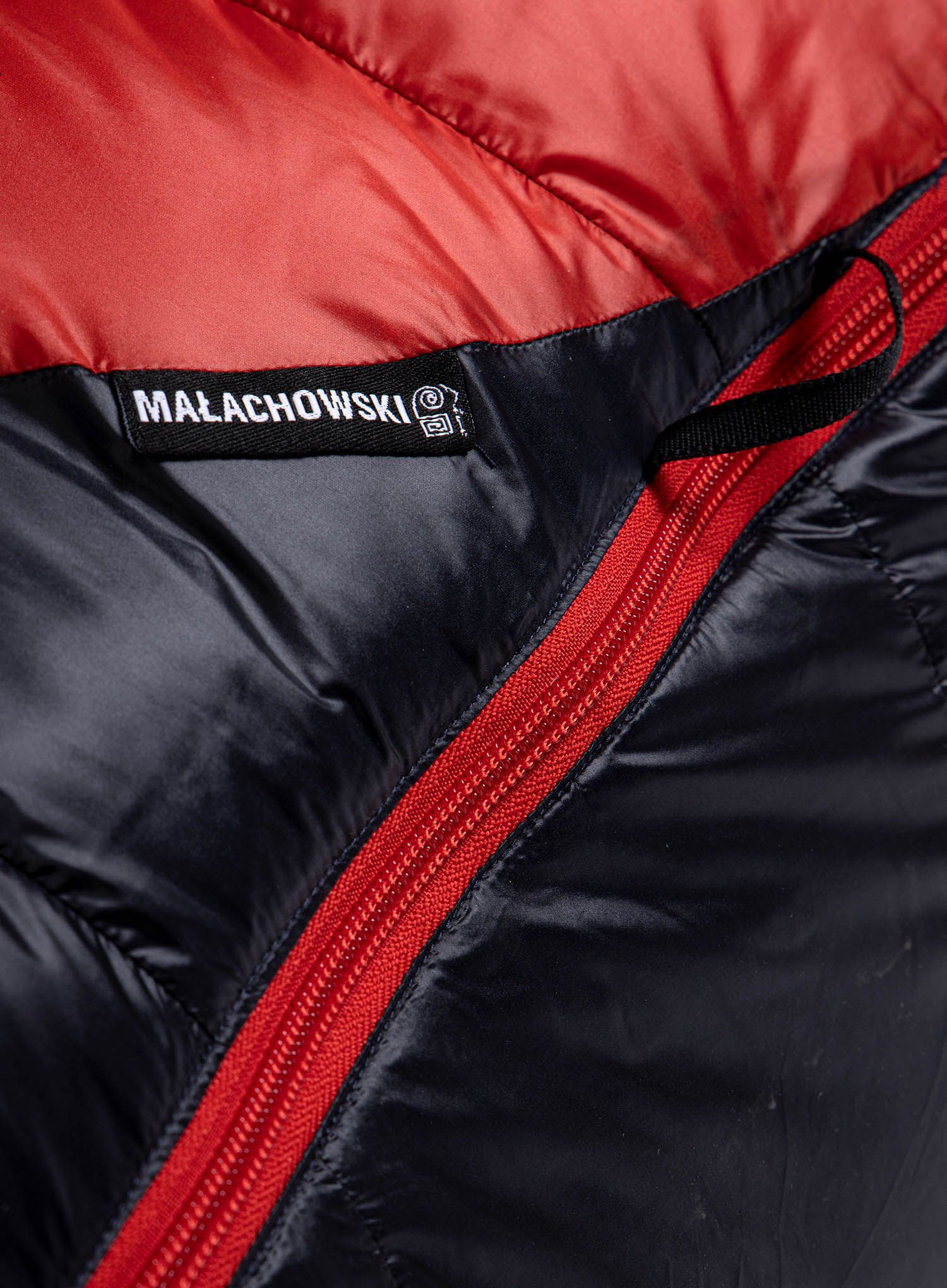 Perjana vreća za spavanje Małachowski Climber II 800 (200 cm) - black/red