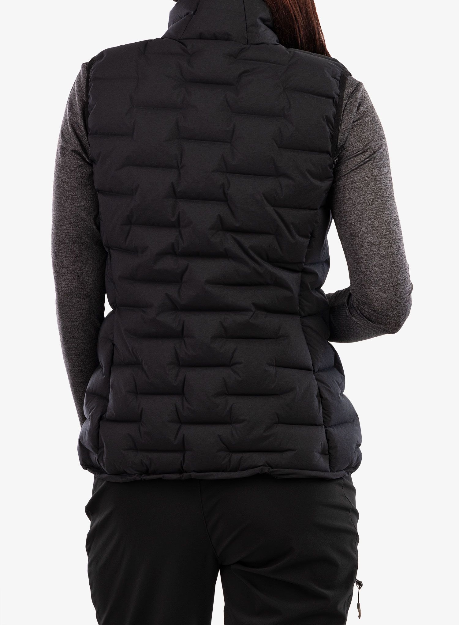 Ženski perjani prsluk Małachowski ICON Tourist - black/black