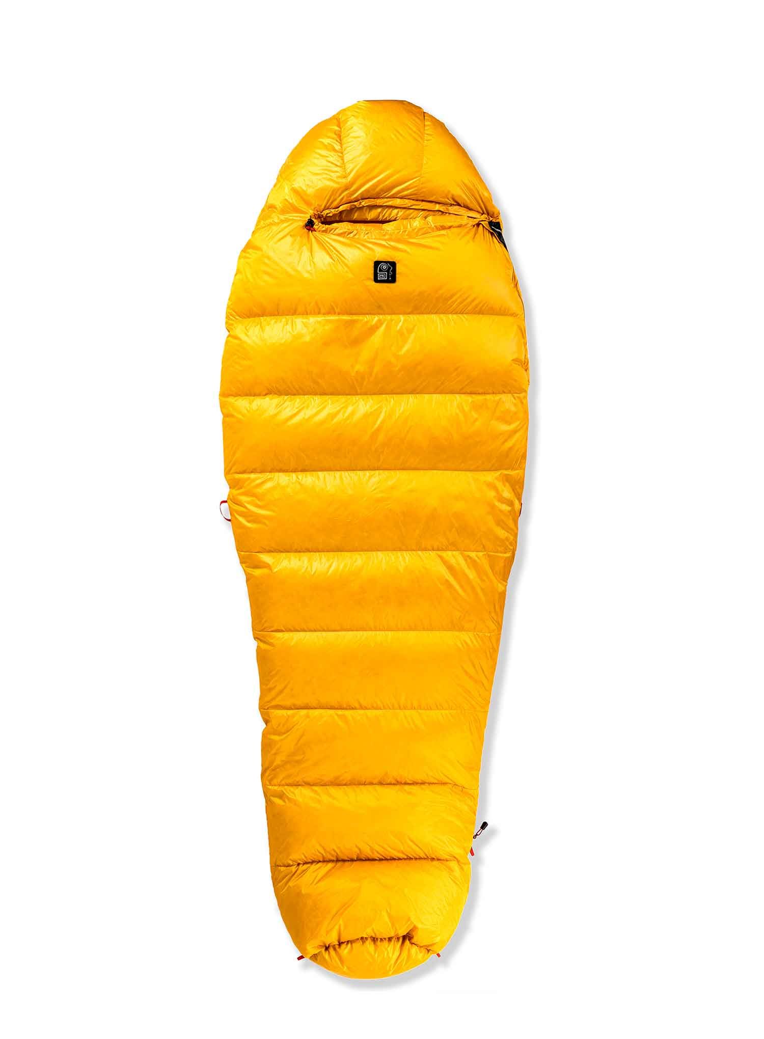 Perjana vreća za spavanje Małachowski Tourist 450 L LZ (188 cm) - yellow