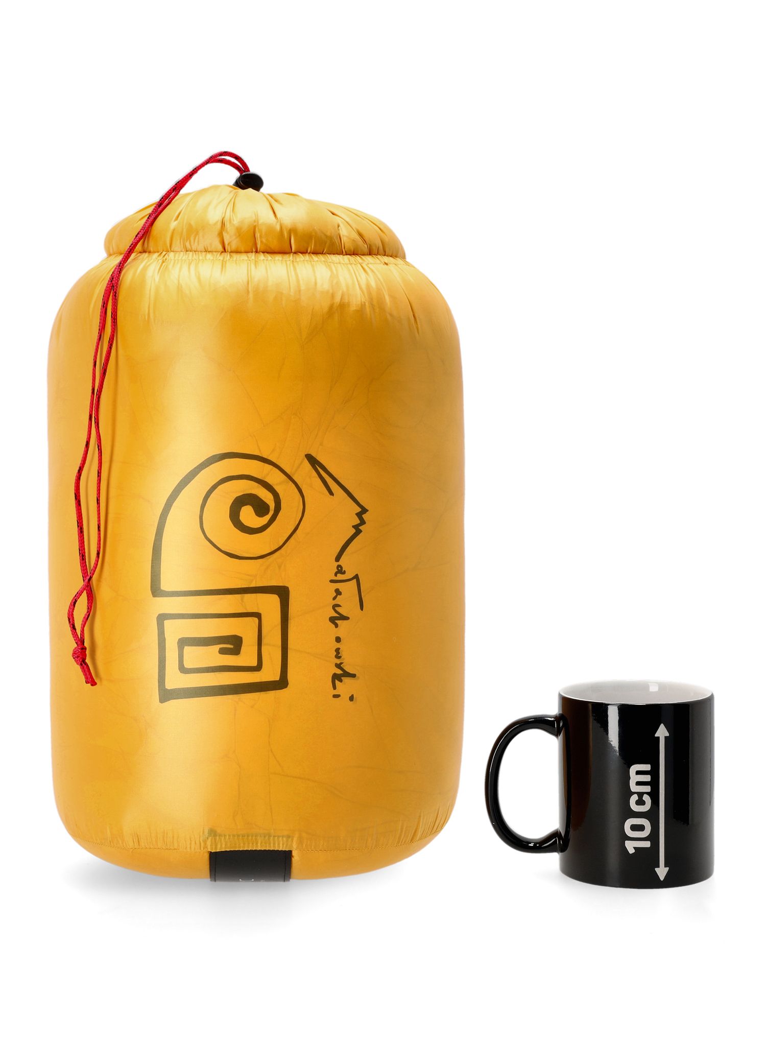 Perjana vreća za spavanje Małachowski Tourist 650 L LZ (188 cm) - yellow