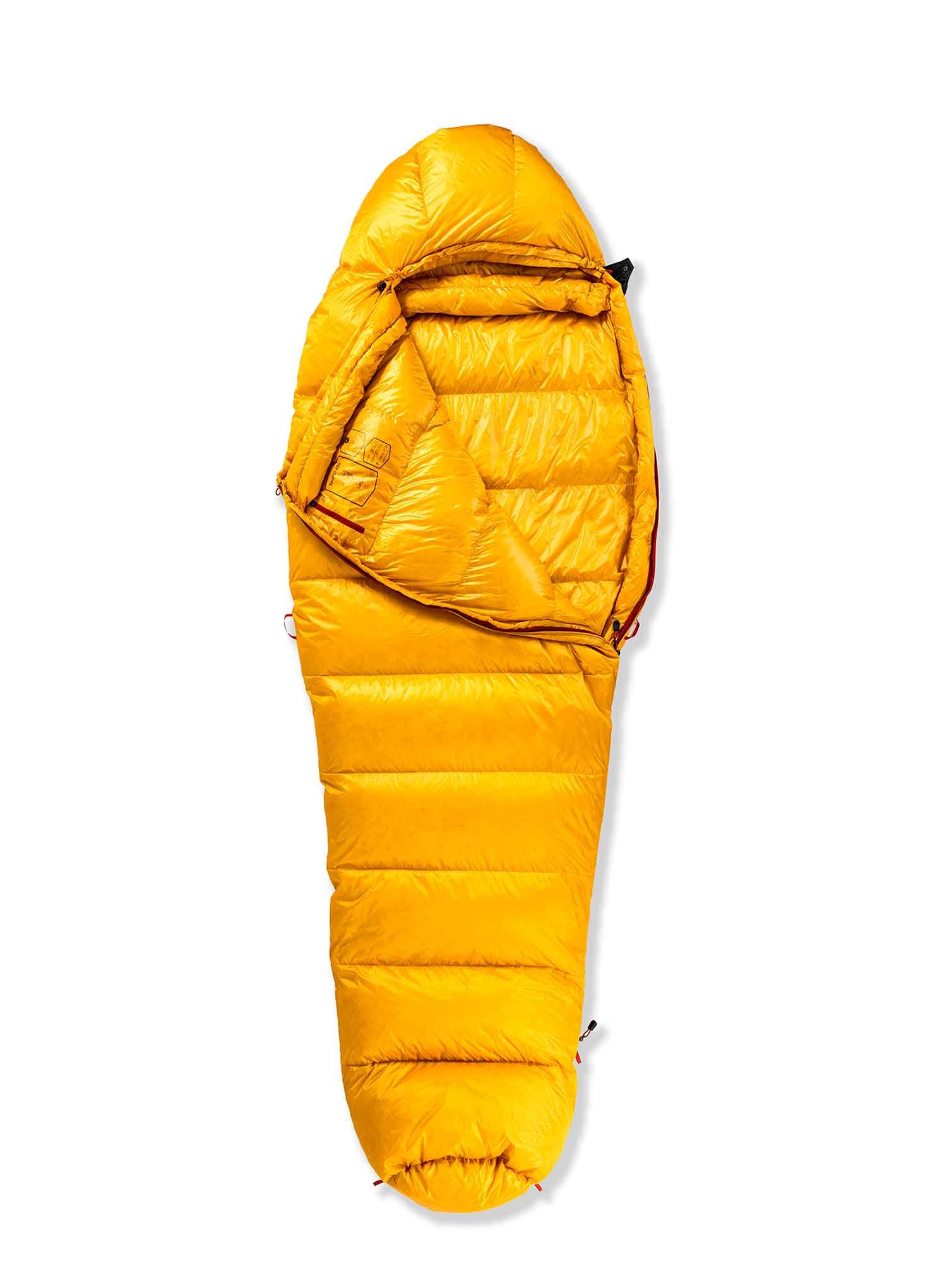 Perjana vreća za spavanje Małachowski Tourist 650 L LZ (188 cm) - yellow