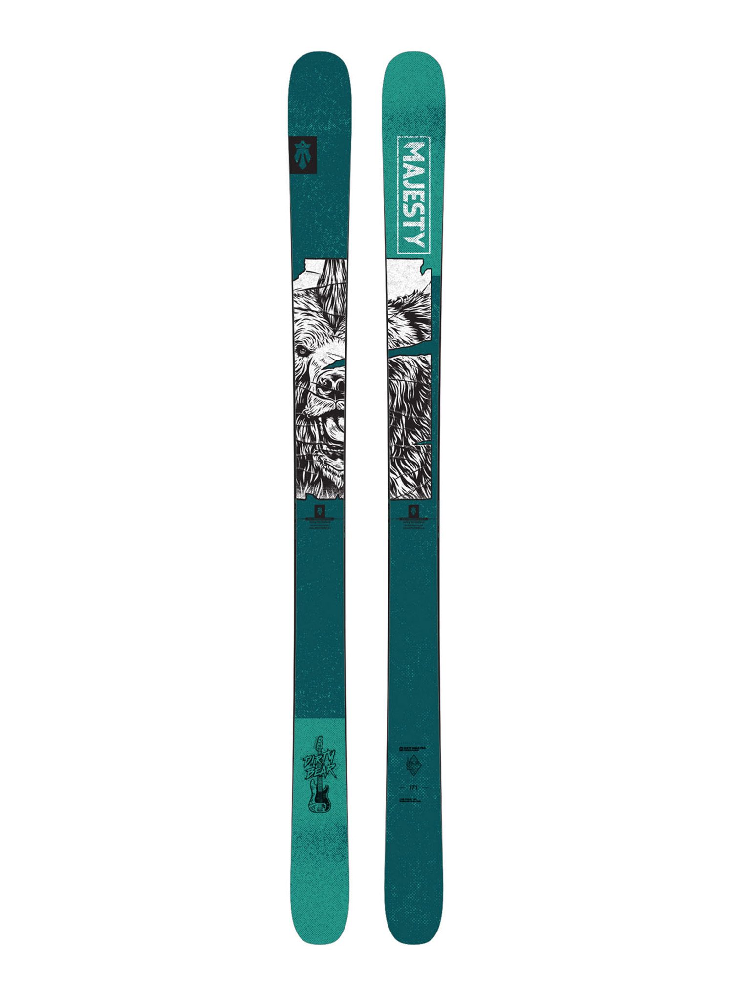 Skije freestyle Majesty Dirty Bear PRO