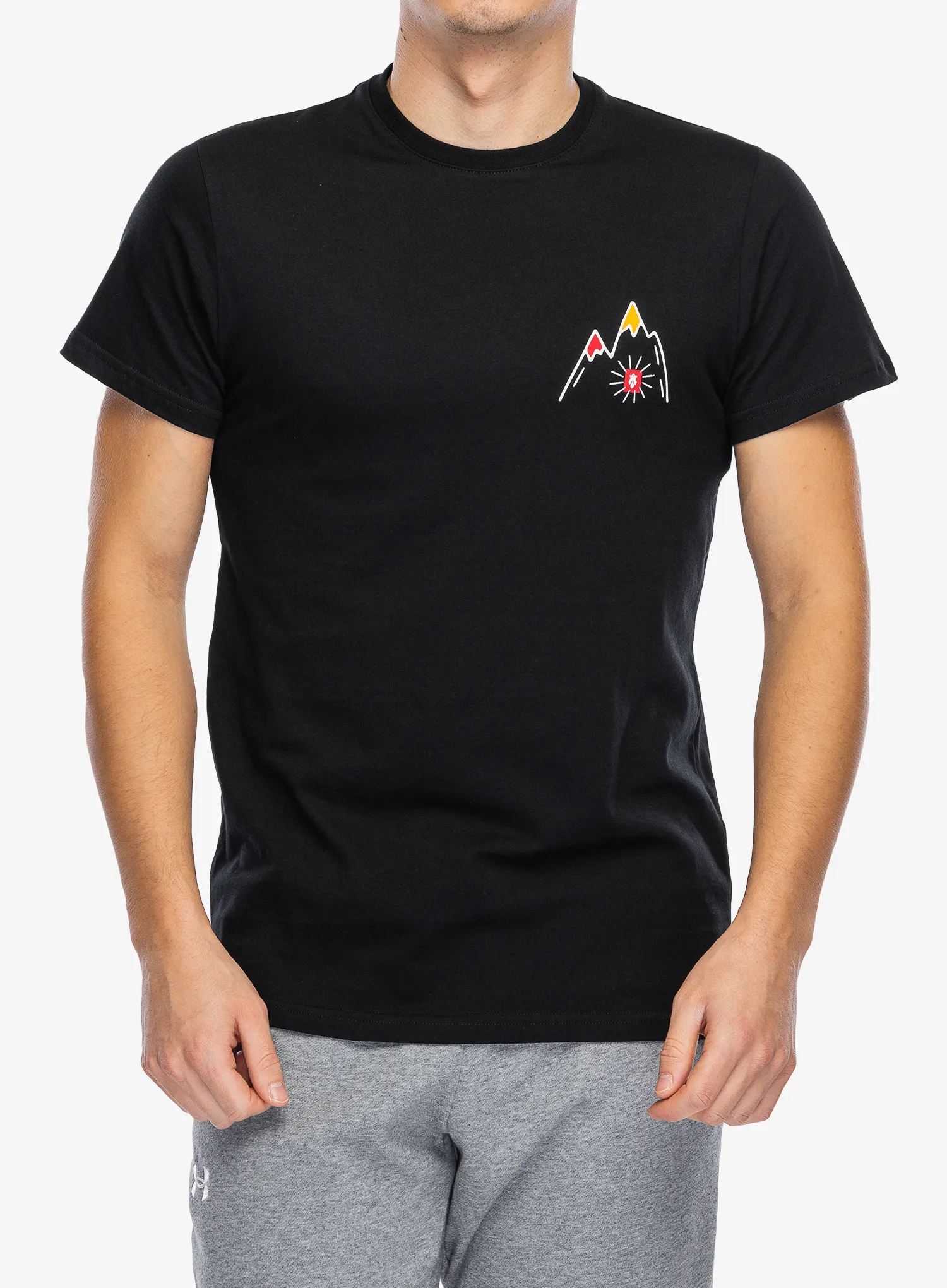 Pamučna majica Majesty Mountain T-Shirt - black
