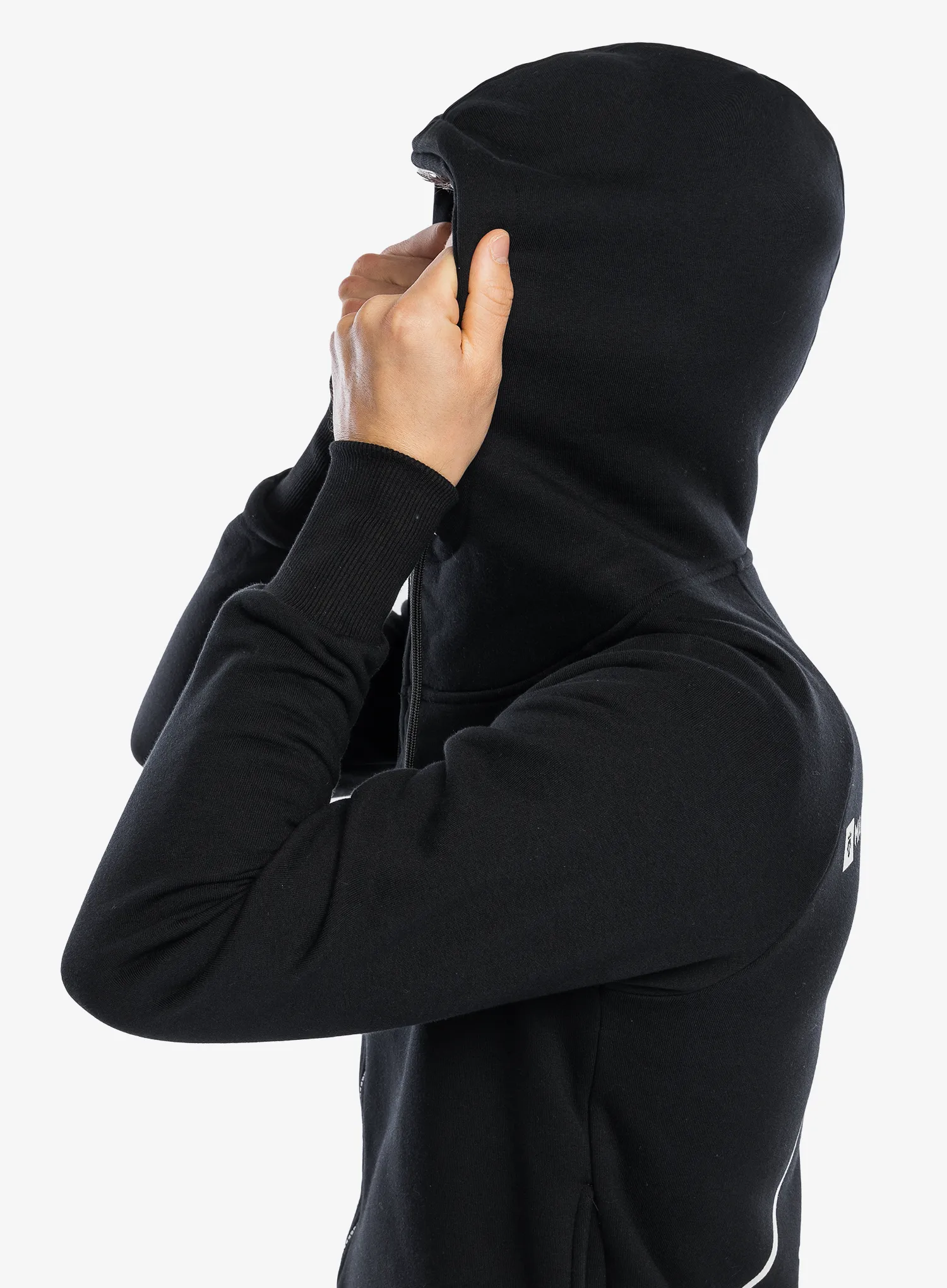 Dukserica na otkopčavanje Majesty Mountain Zipped Hoodie - black