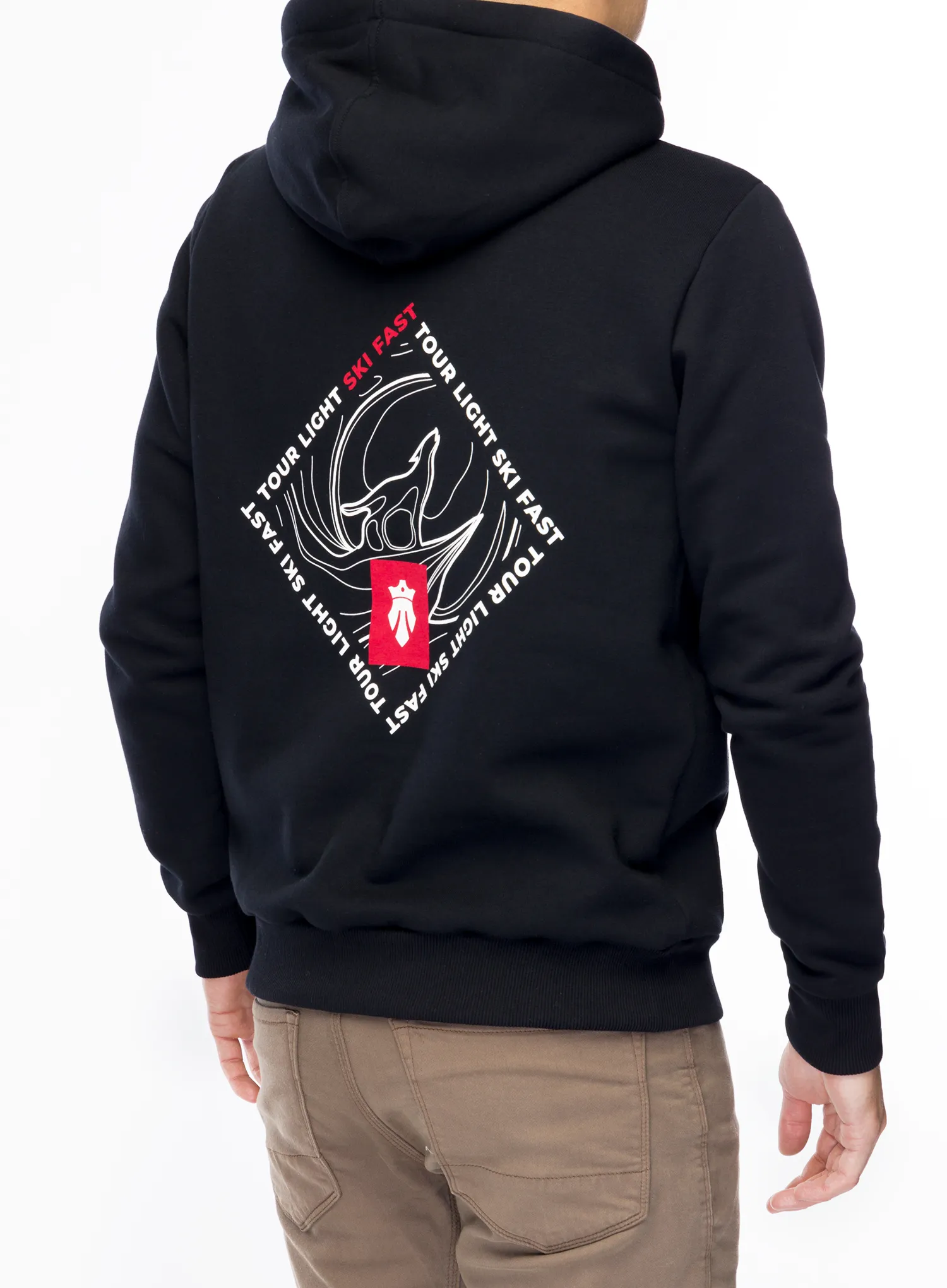Dukserica Majesty Ski Fast Classic Hoodie - black