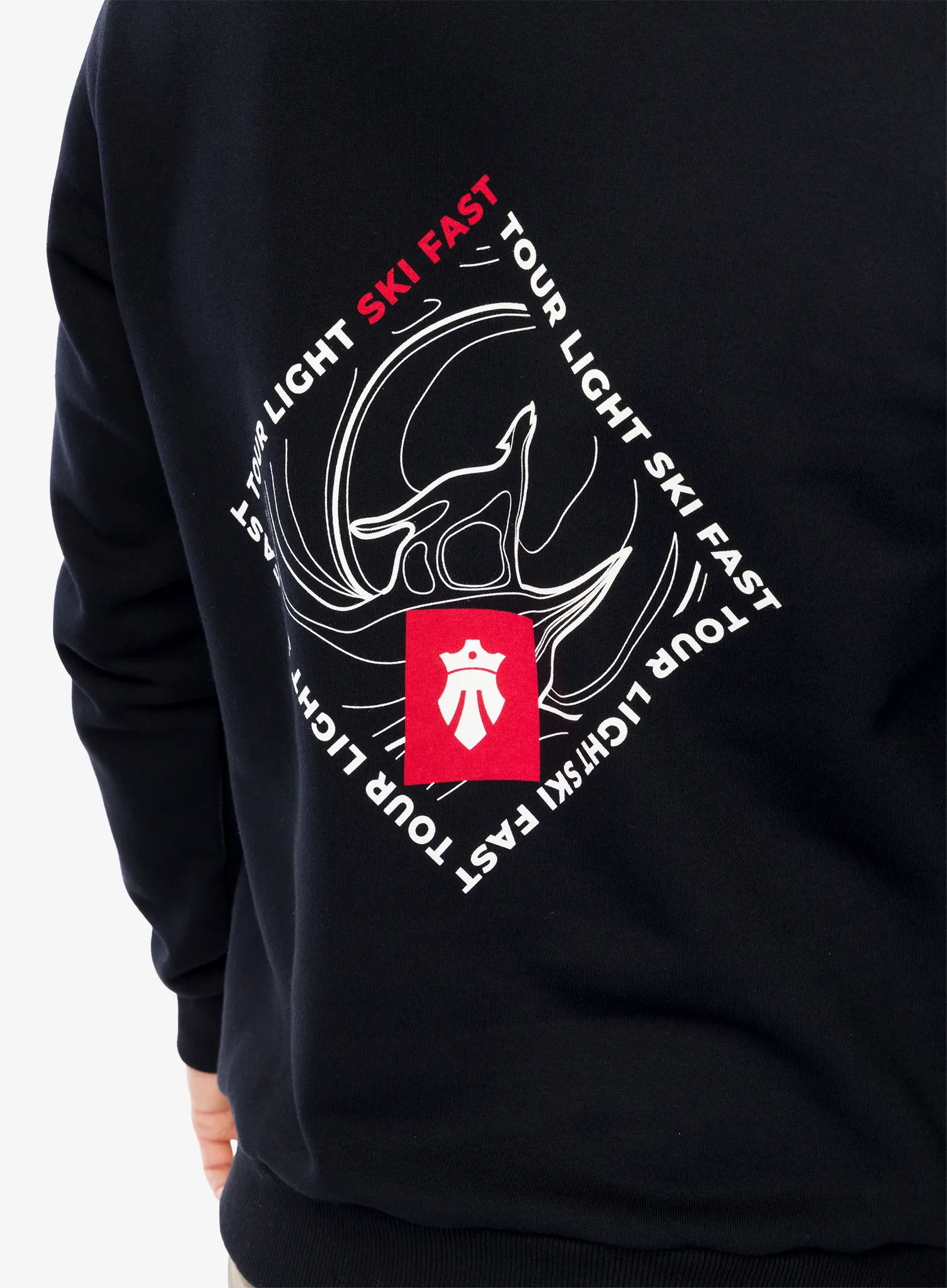 Dukserica Majesty Ski Fast Classic Hoodie - black