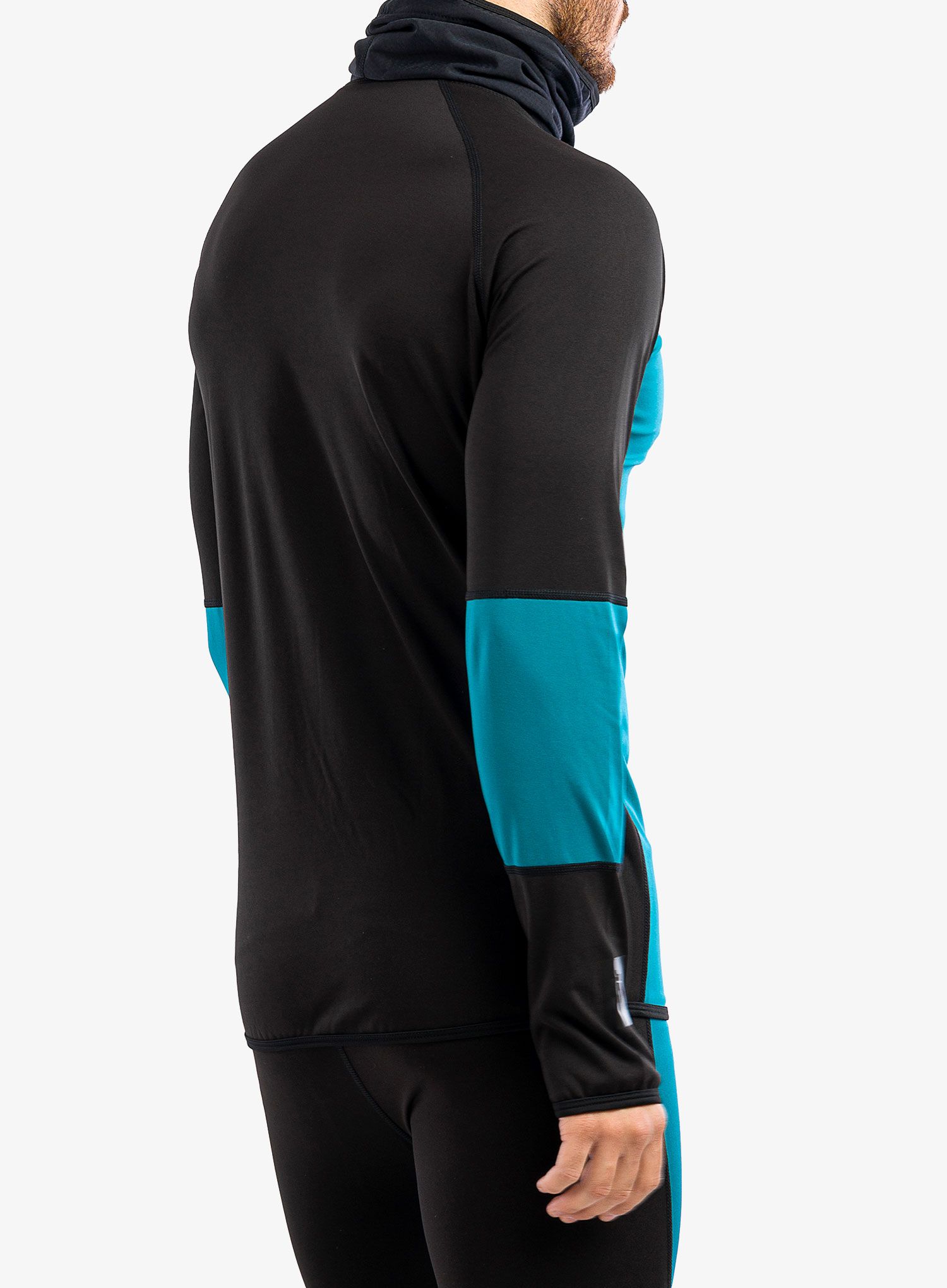 Termoaktivna dukserica Majesty Surface Base Layer Top - black/green