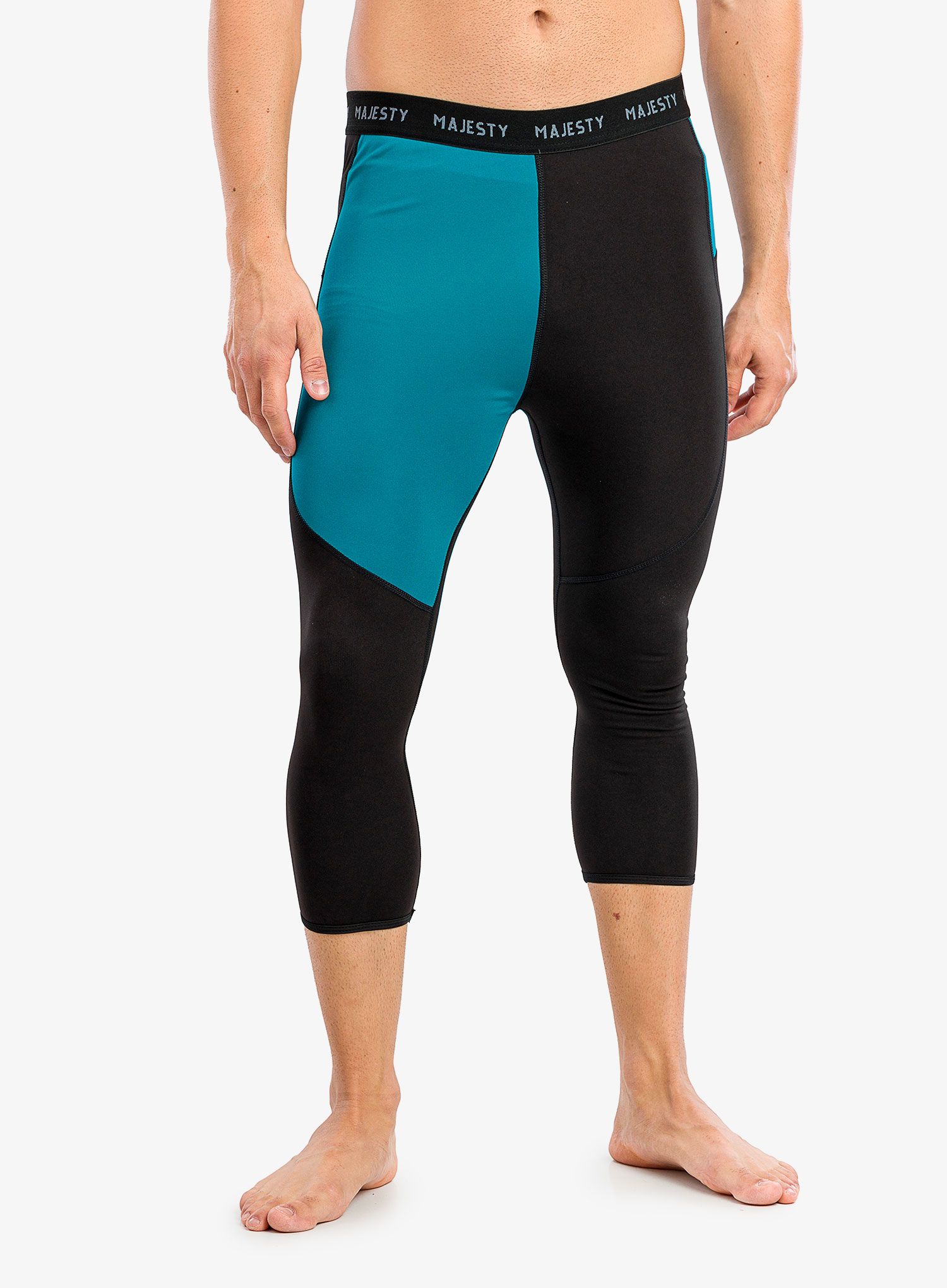 Termo tajice Majesty Surface Pants - black/green