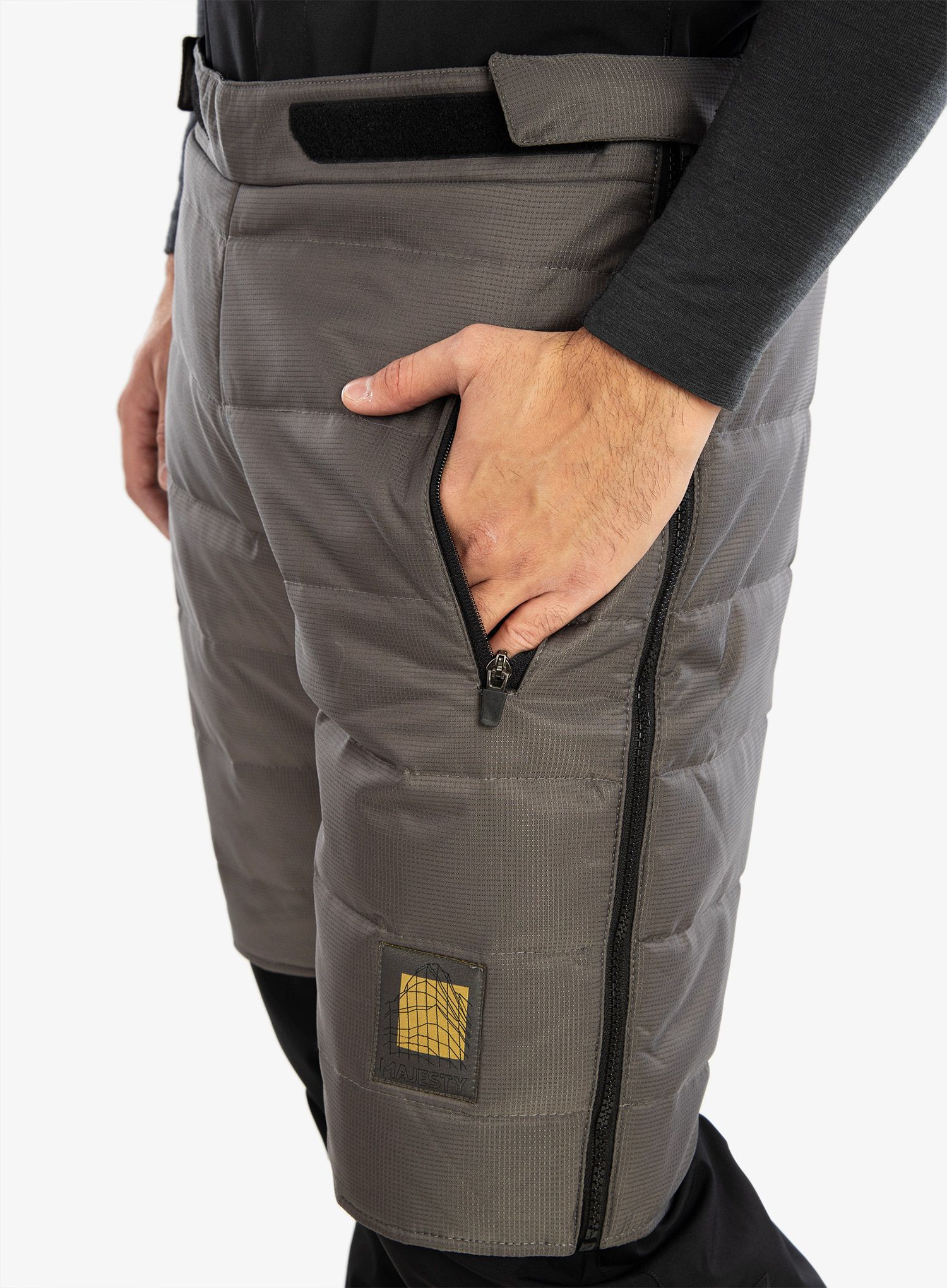 Kratke hlače s postavom Majesty Vagabond Insulated Shorts - grey