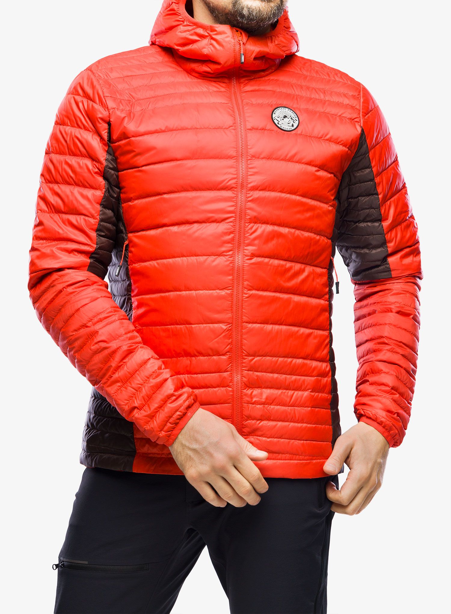 Pernata jakna Maloja Almaj - fire red multi