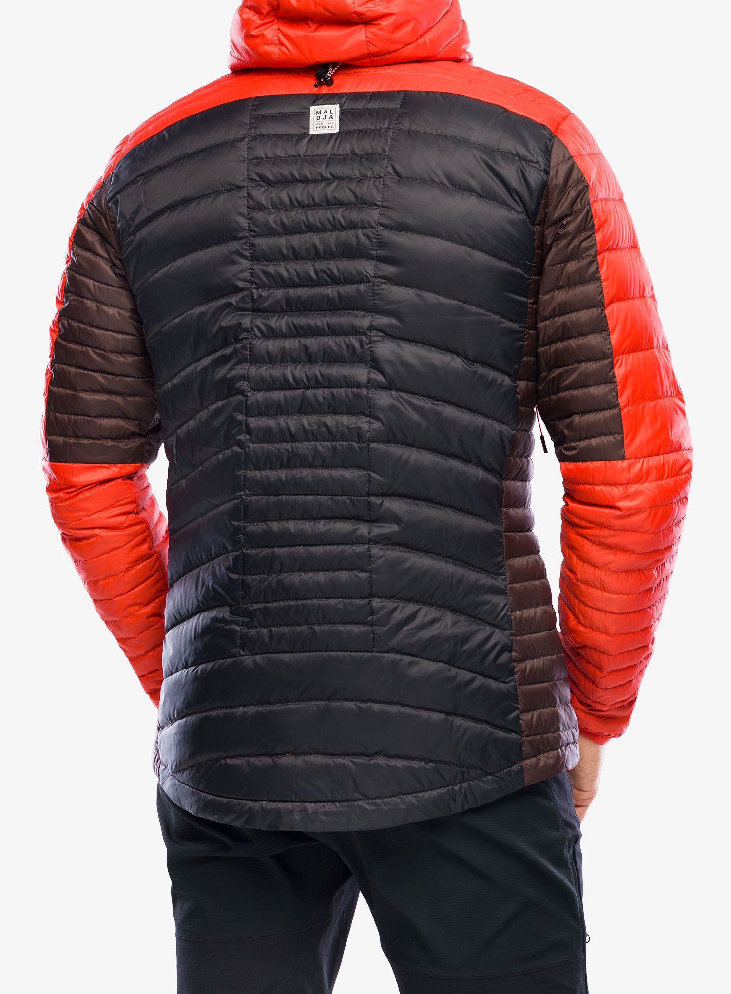 Pernata jakna Maloja Almaj - fire red multi