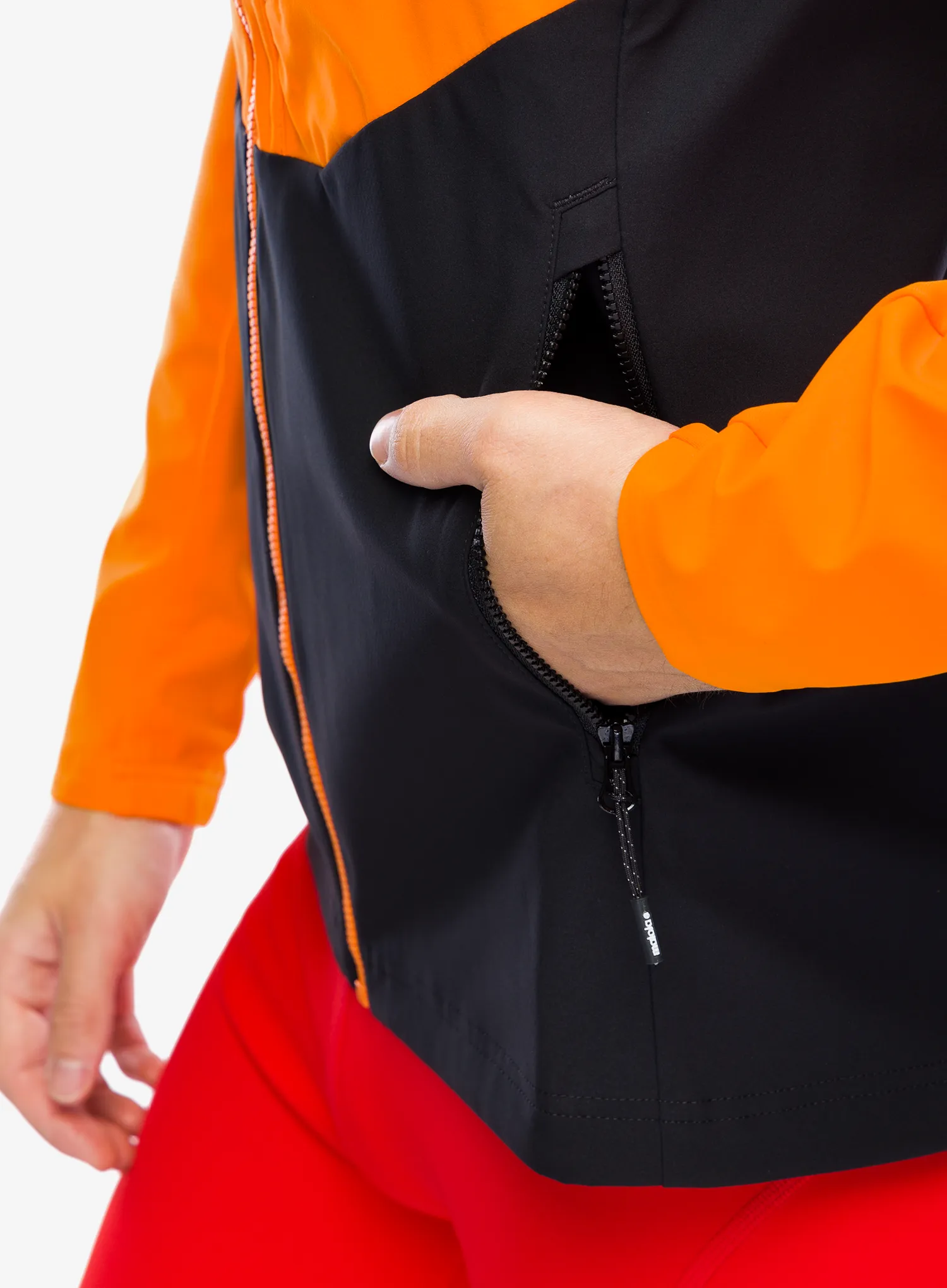 Softshell jakna Maloja Alpel - orange sun multi