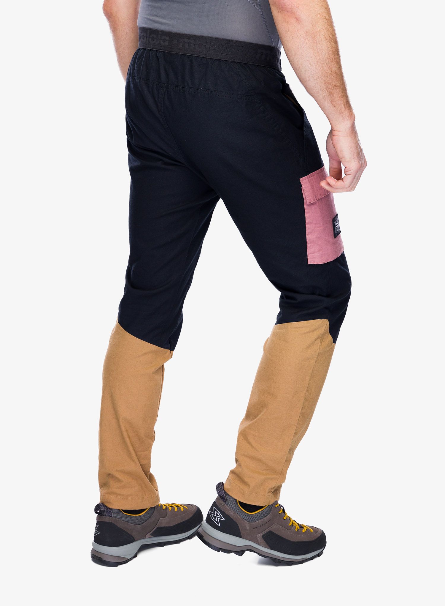 Planinarske hlače Maloja Arblatsch - deep black multi