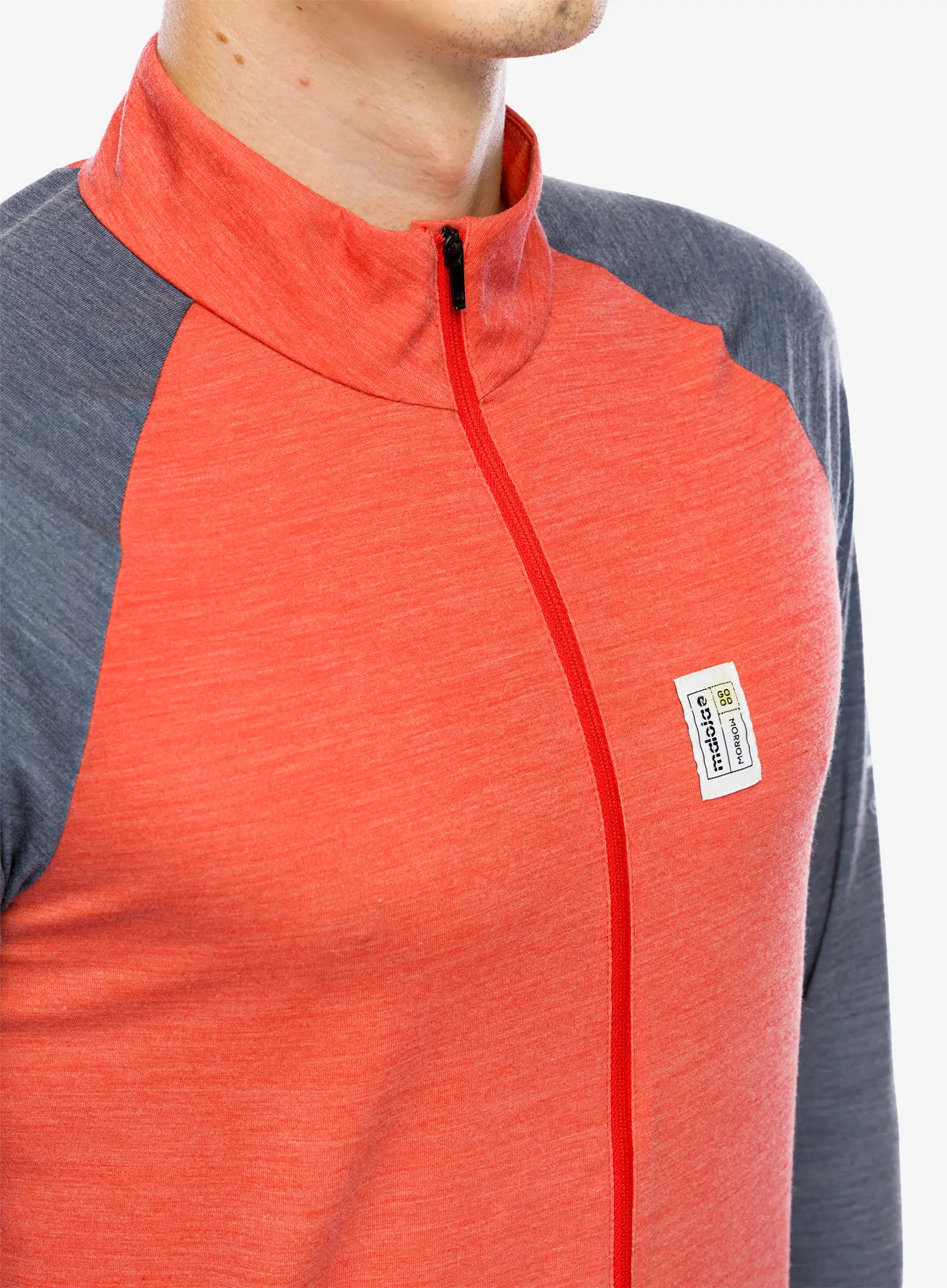 Dukserica Maloja Bogone - fire red multi