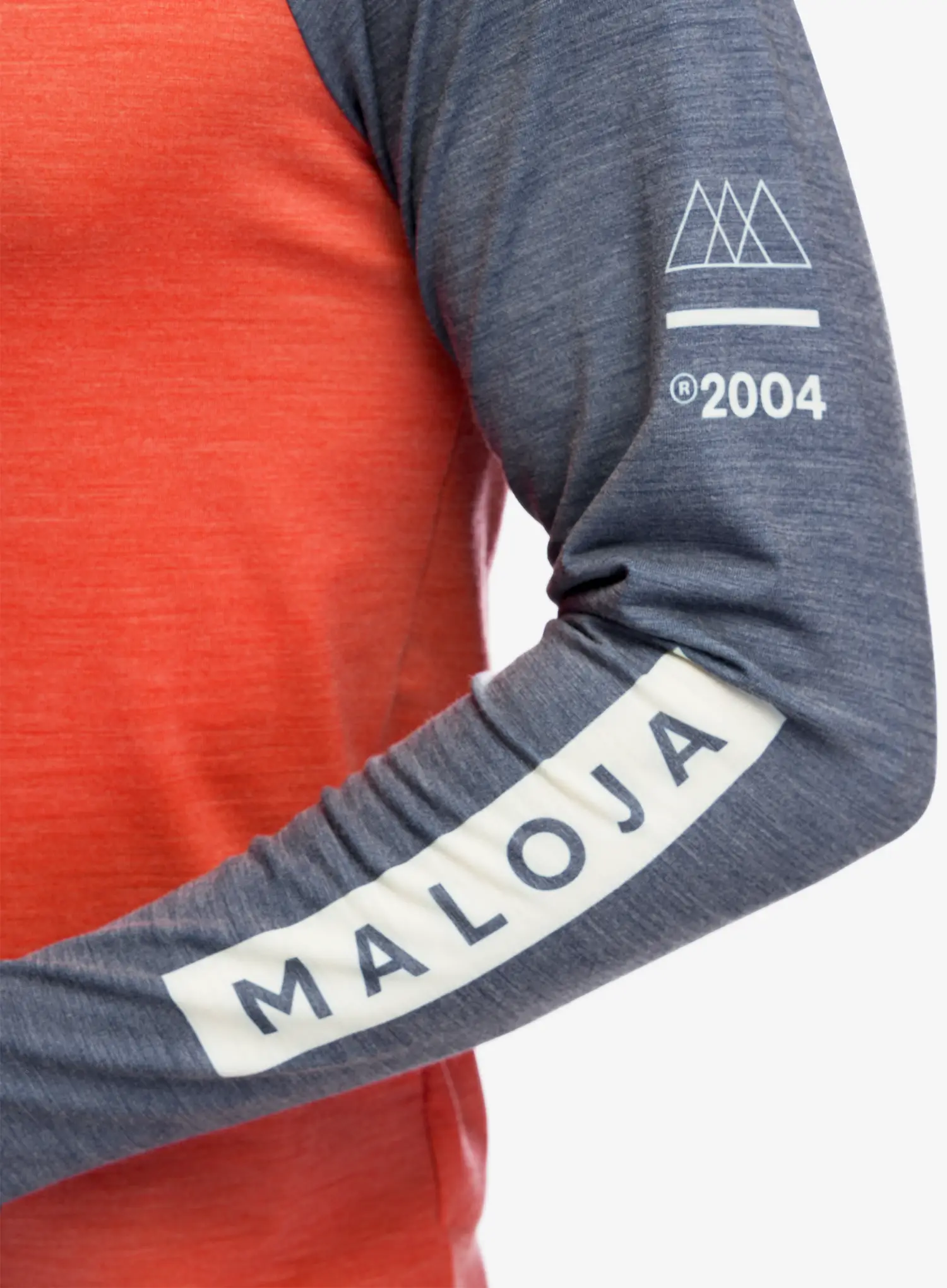Dukserica Maloja Bogone - fire red multi
