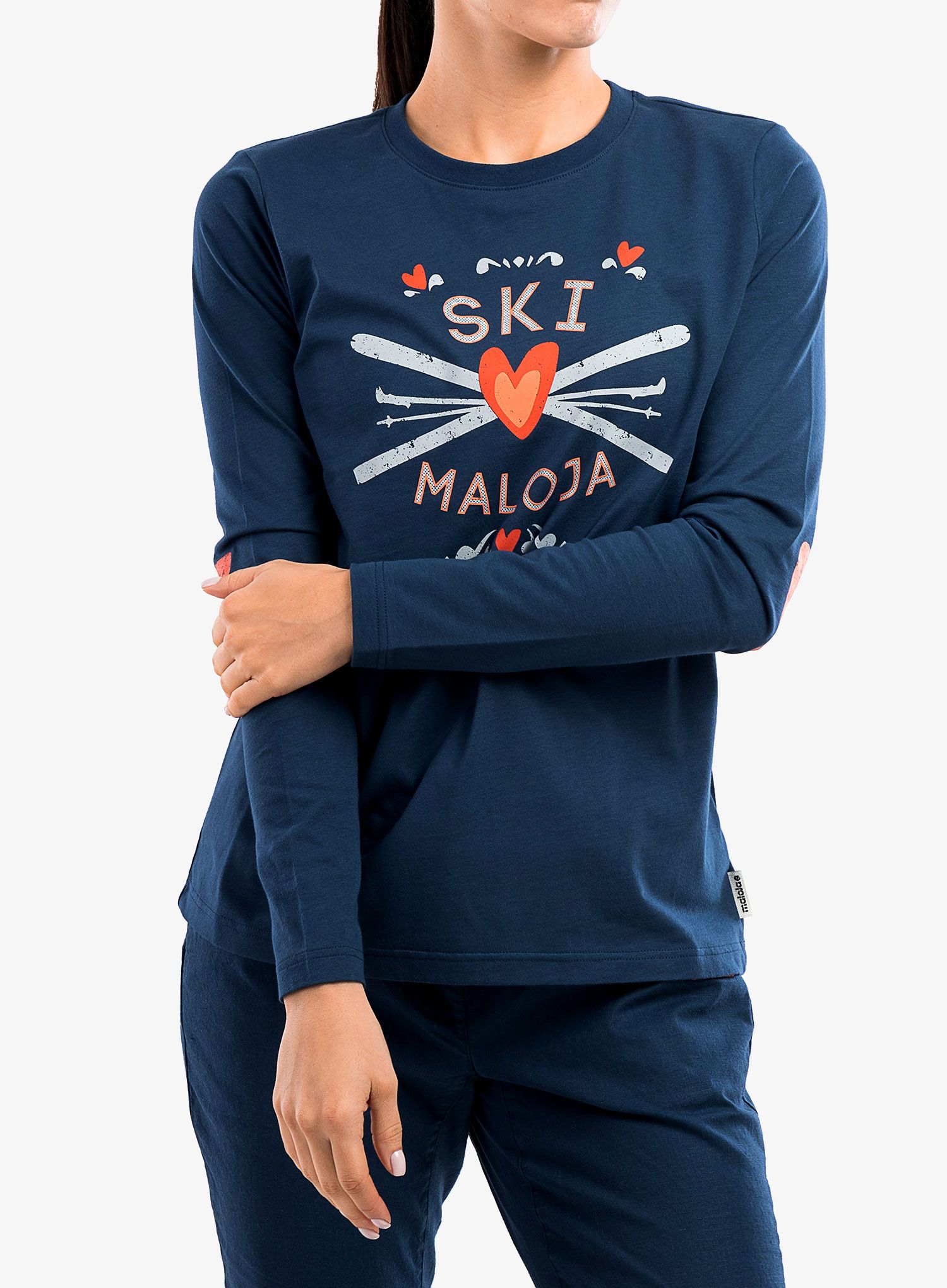 Ženska dukserica Maloja Grauschnepper - midnight