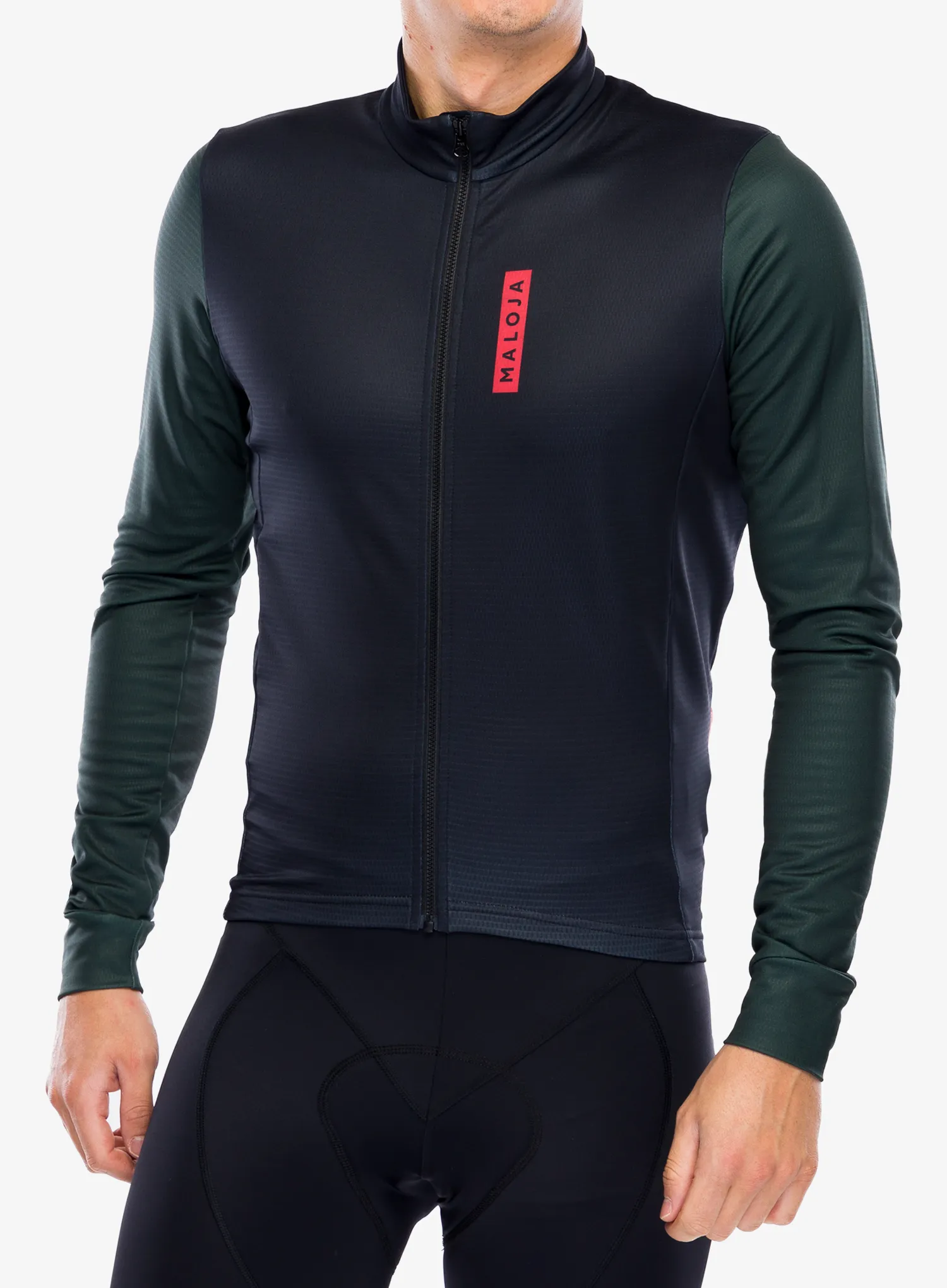 Biciklistička dukserica Maloja Grumes 1/1 - deep black
