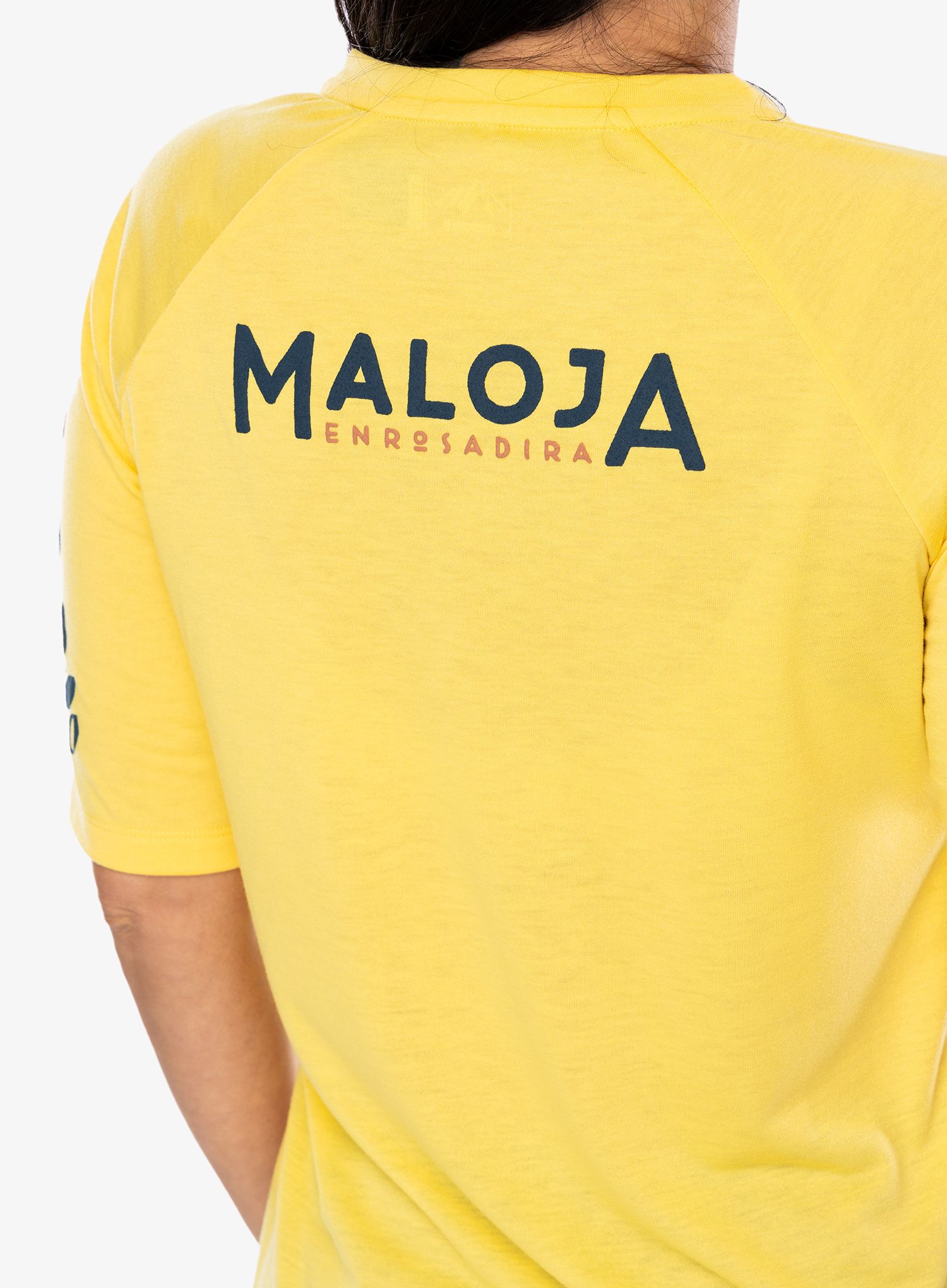 Majica enduro Maloja Holunder - sun