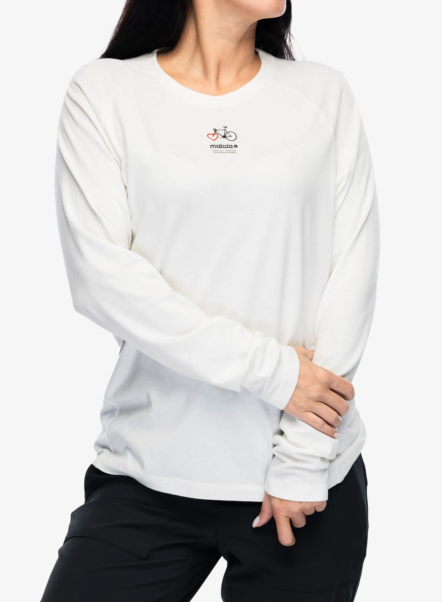 Ženski longsleeve Maloja Rothbach - glacier milk