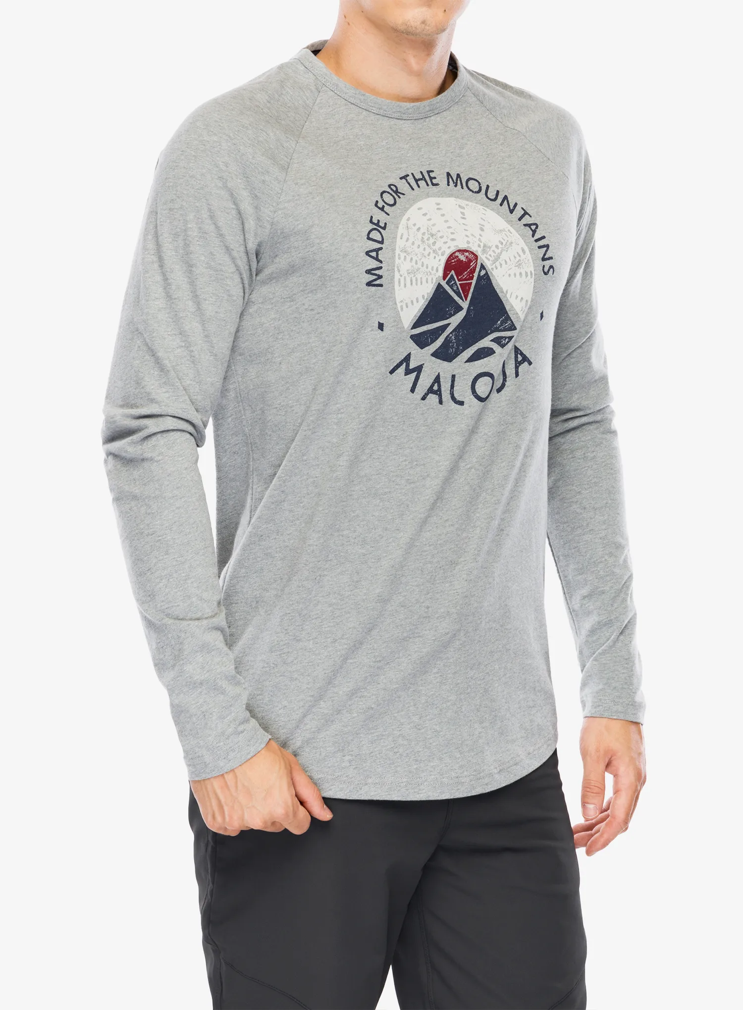 Dukserica Maloja Samdrup - grey melange