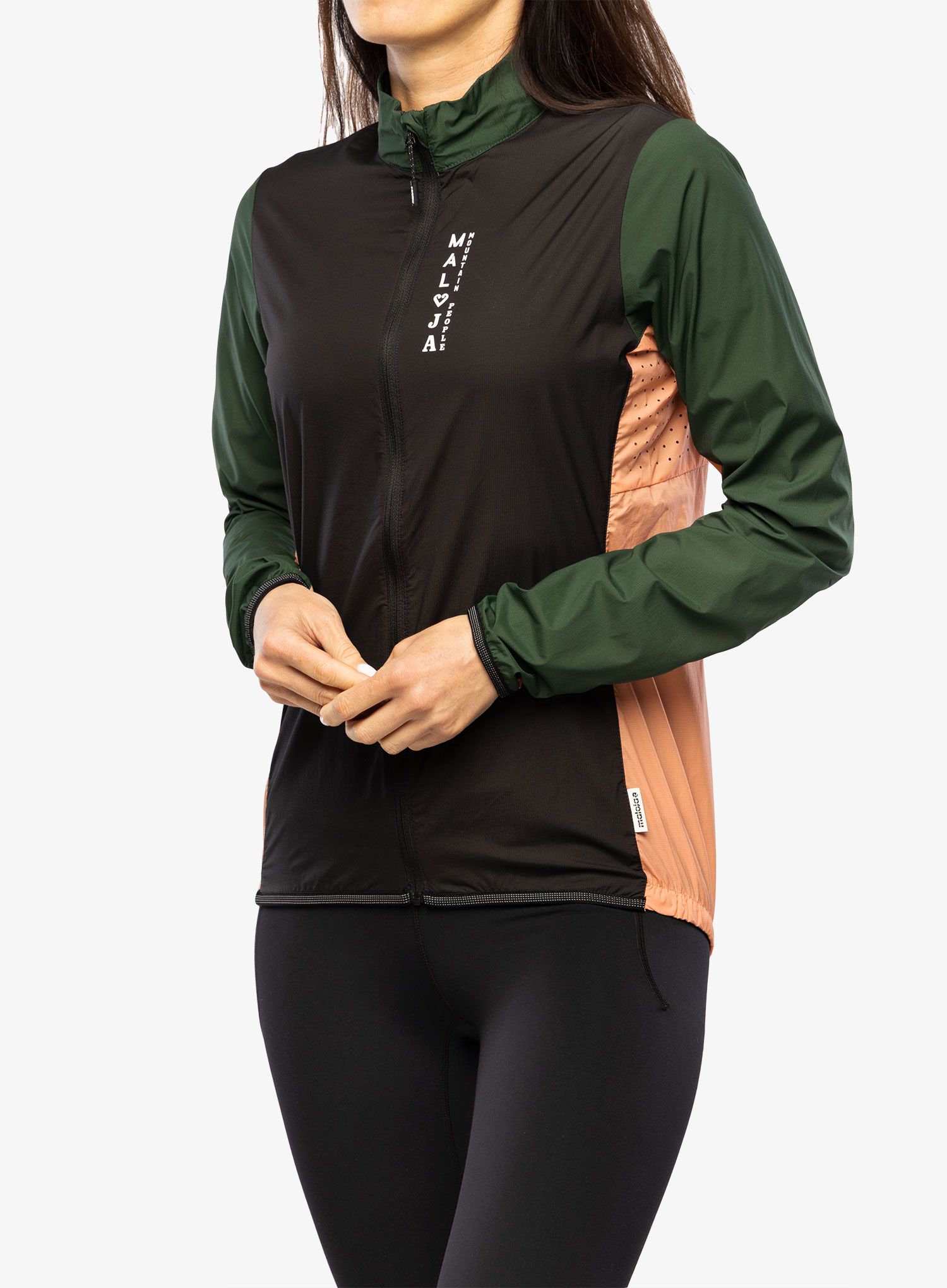 Ženska biciklistička jakna Maloja Seis Jacket - moonless multi