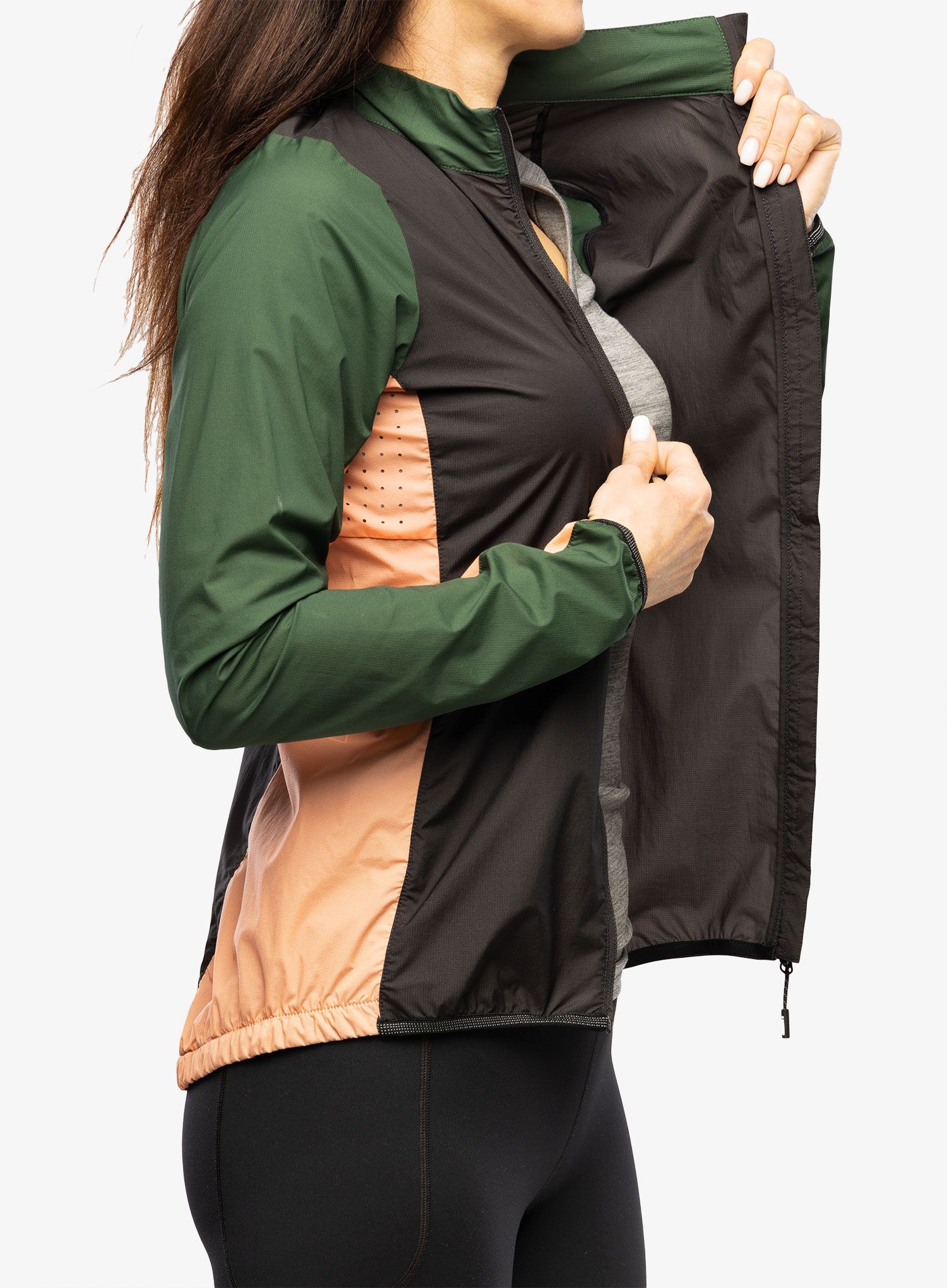 Ženska biciklistička jakna Maloja Seis Jacket - moonless multi
