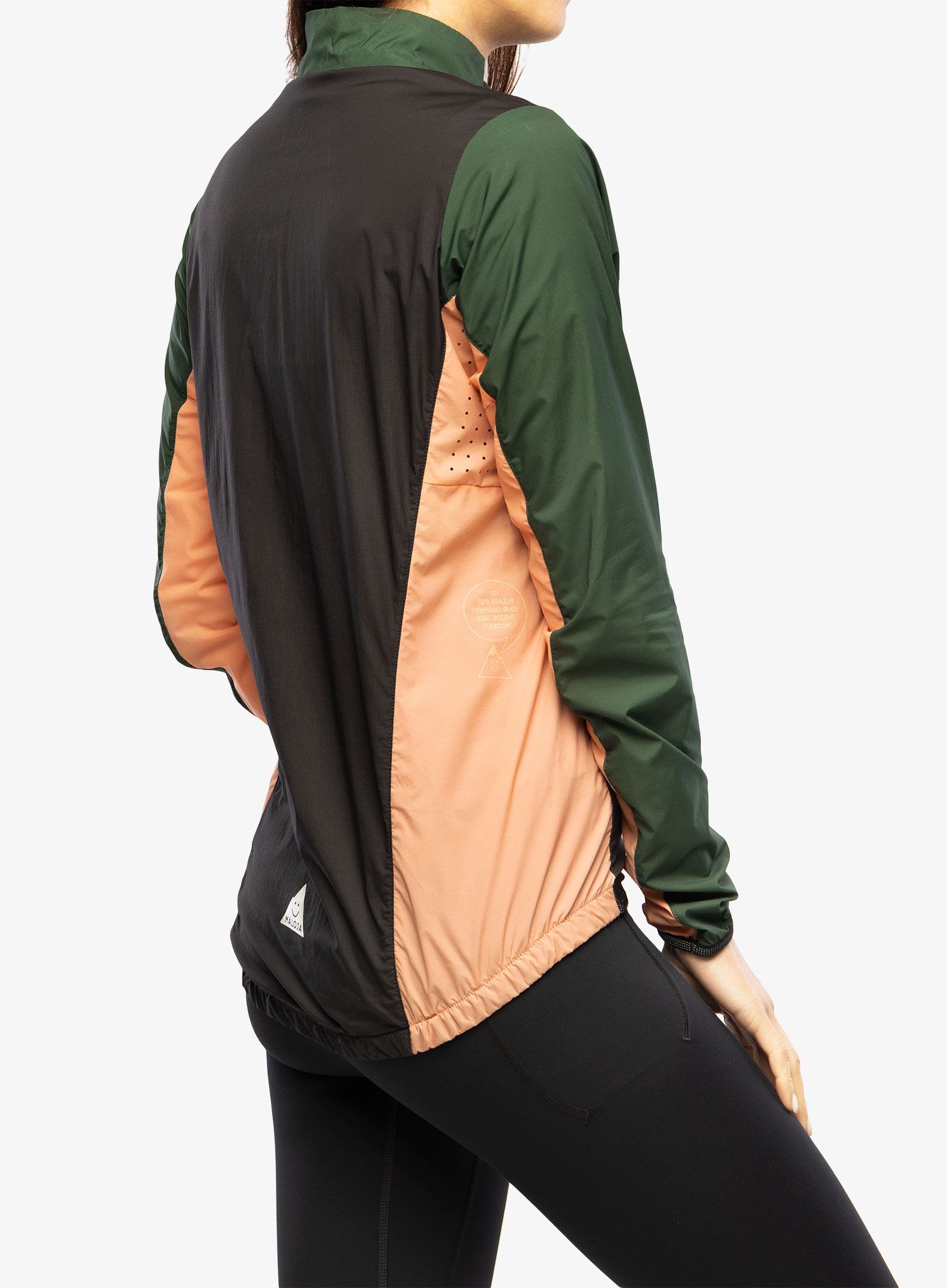 Ženska biciklistička jakna Maloja Seis Jacket - moonless multi