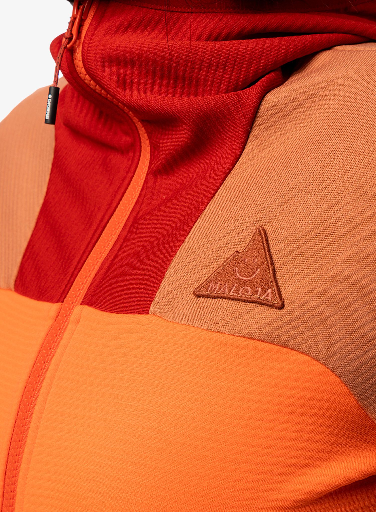 Ženska trekking dukserica Maloja Sunflower - glow multi